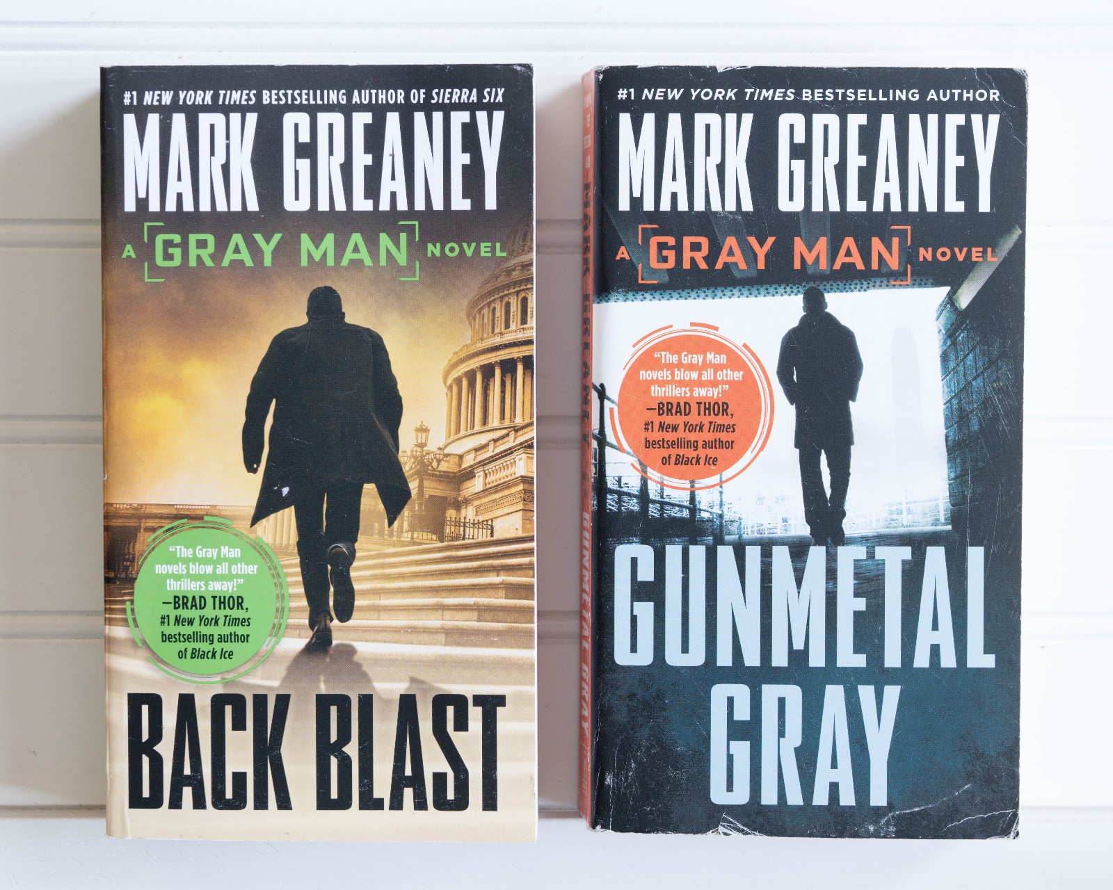 Mark Greaney THE GRAY MAN Complete Series Lot of 14 (#1-14) Set Paperback Books