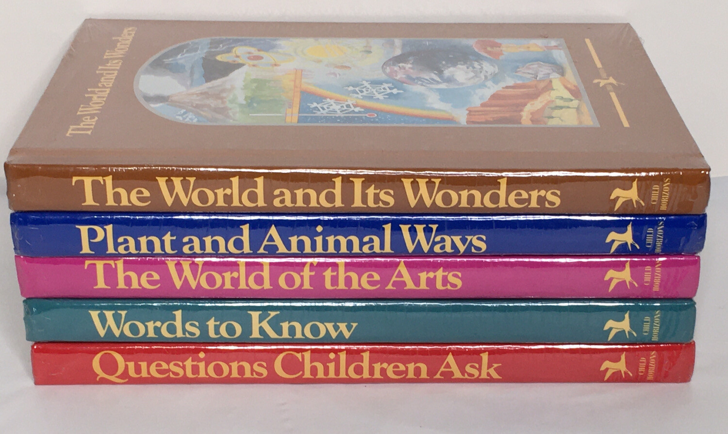 Vintage Child Horizons Childrens Books Set of 5 Homeschooling Sealed New