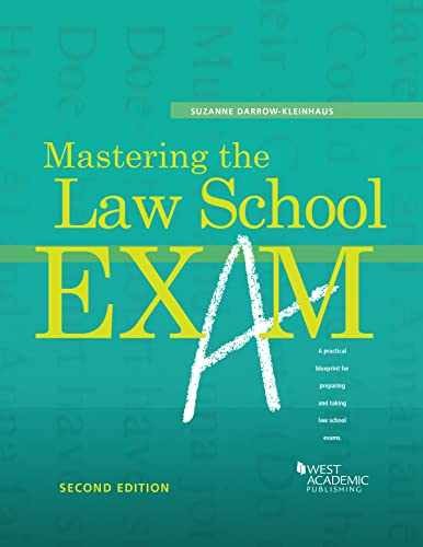 Mastering the Law School – Paperback, by Darrow-Kleinhaus Suzanne – Very Good