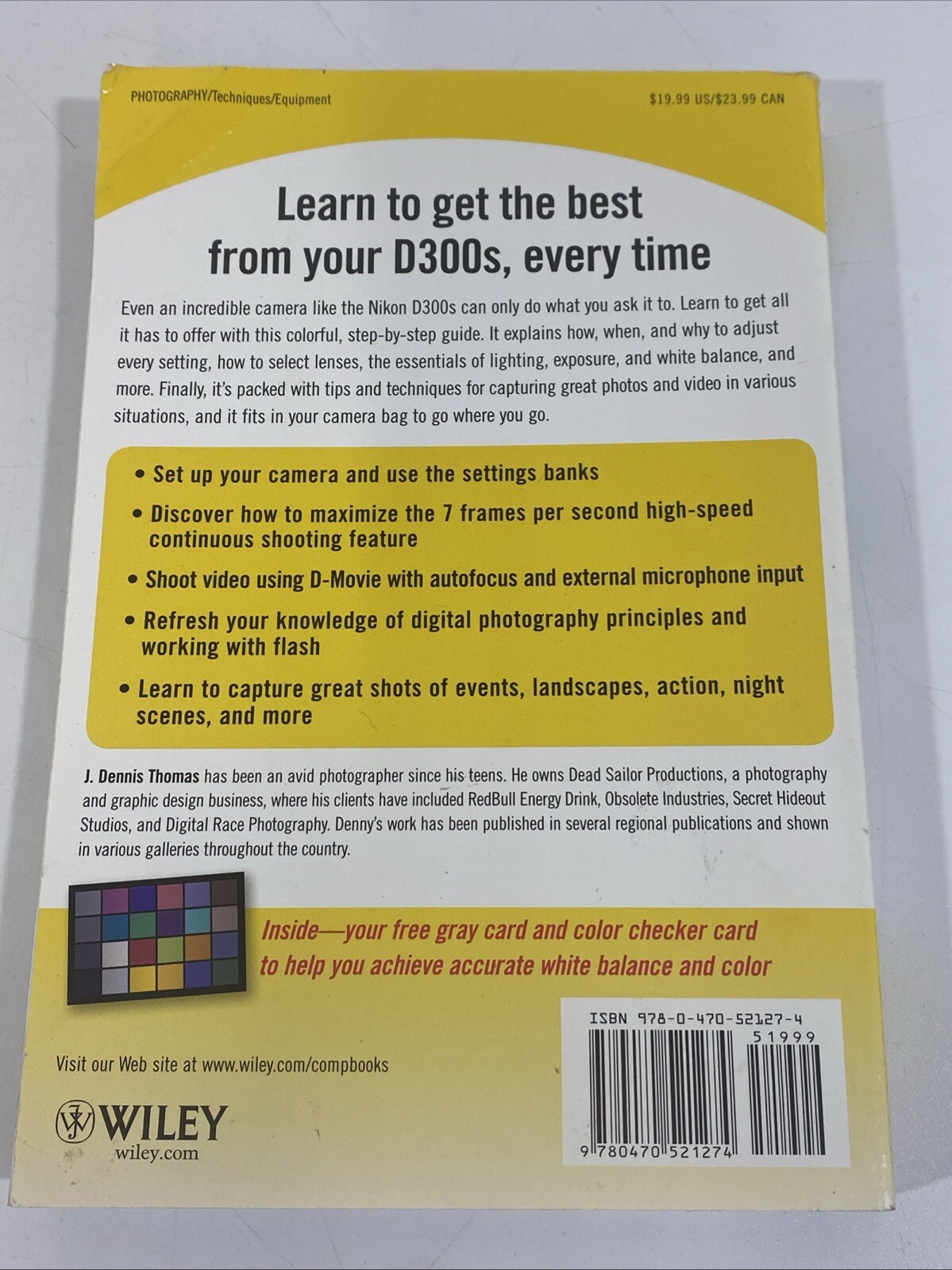 Nikon D300s by J. Dennis Thomas (2009, Trade Paperback)