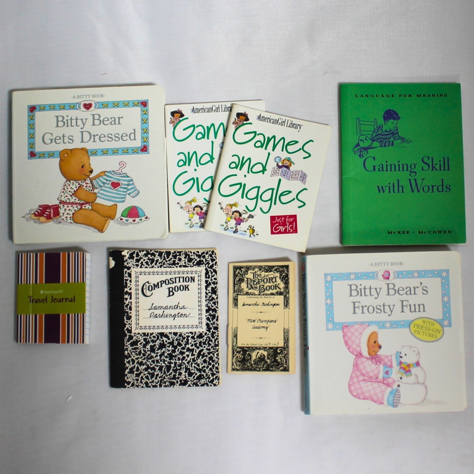 Lot of 8: American Girl & Pleasant Company Books