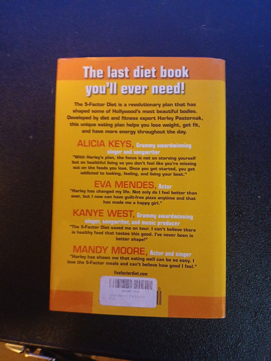 The 5 Factor Diet by Harley Pasternak; Myatt Murphy