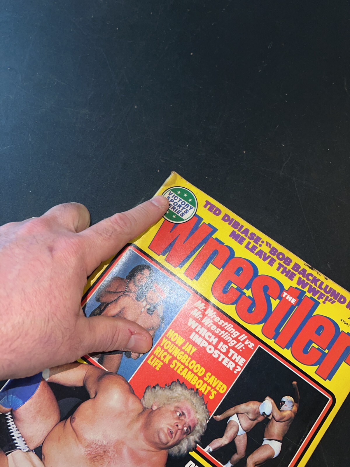 The Wrestler Magazine April 1980 Dusty Rhodes Cover AWA WWF NWA Mid South