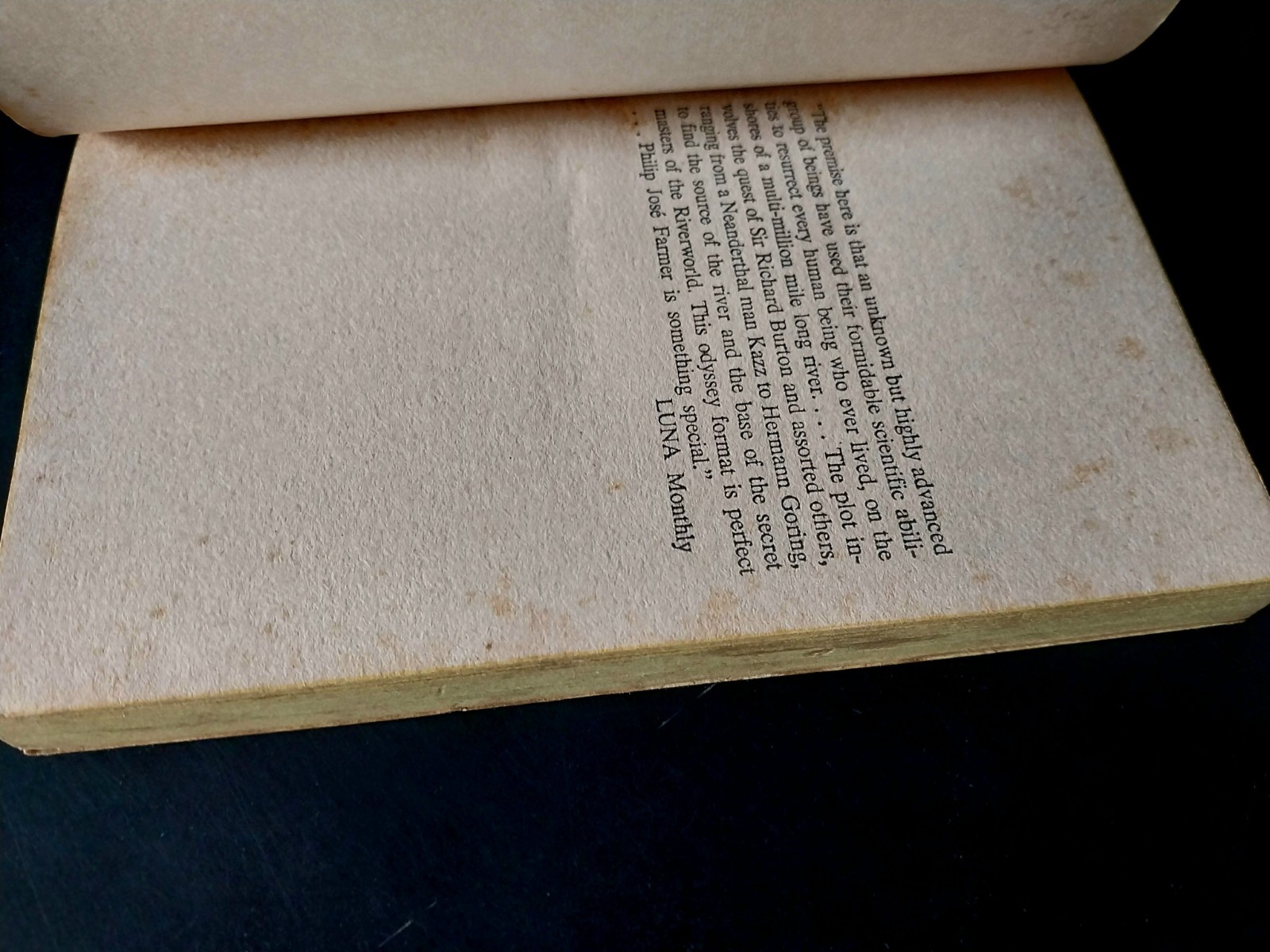 Philip Jose Farmer – To Your Scattered Bodies Go – Berkley 2nd Printing 1973