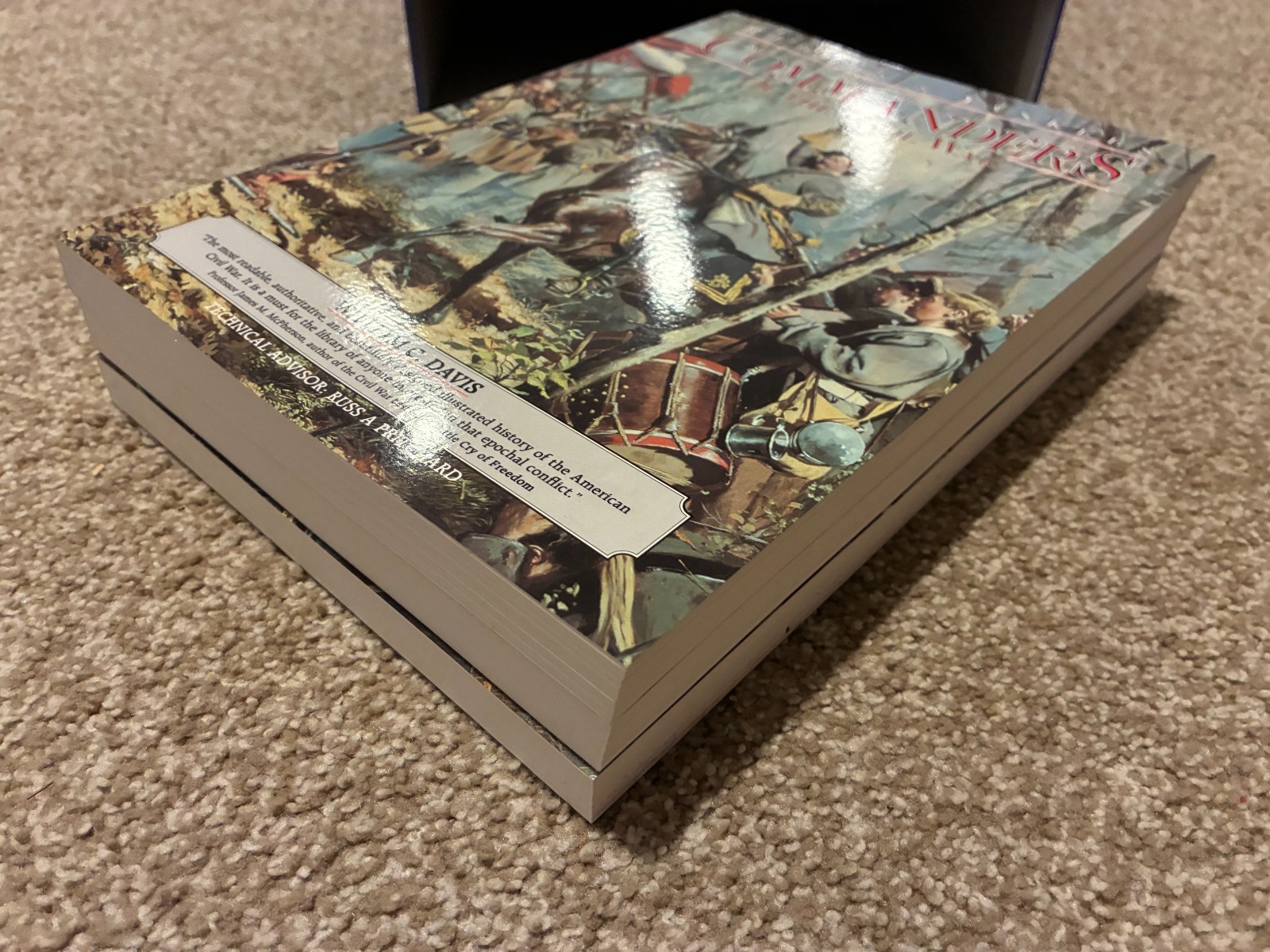 The Civil War – Complete 3-Book Boxed Set – William C. Davis – RARE – Commanders