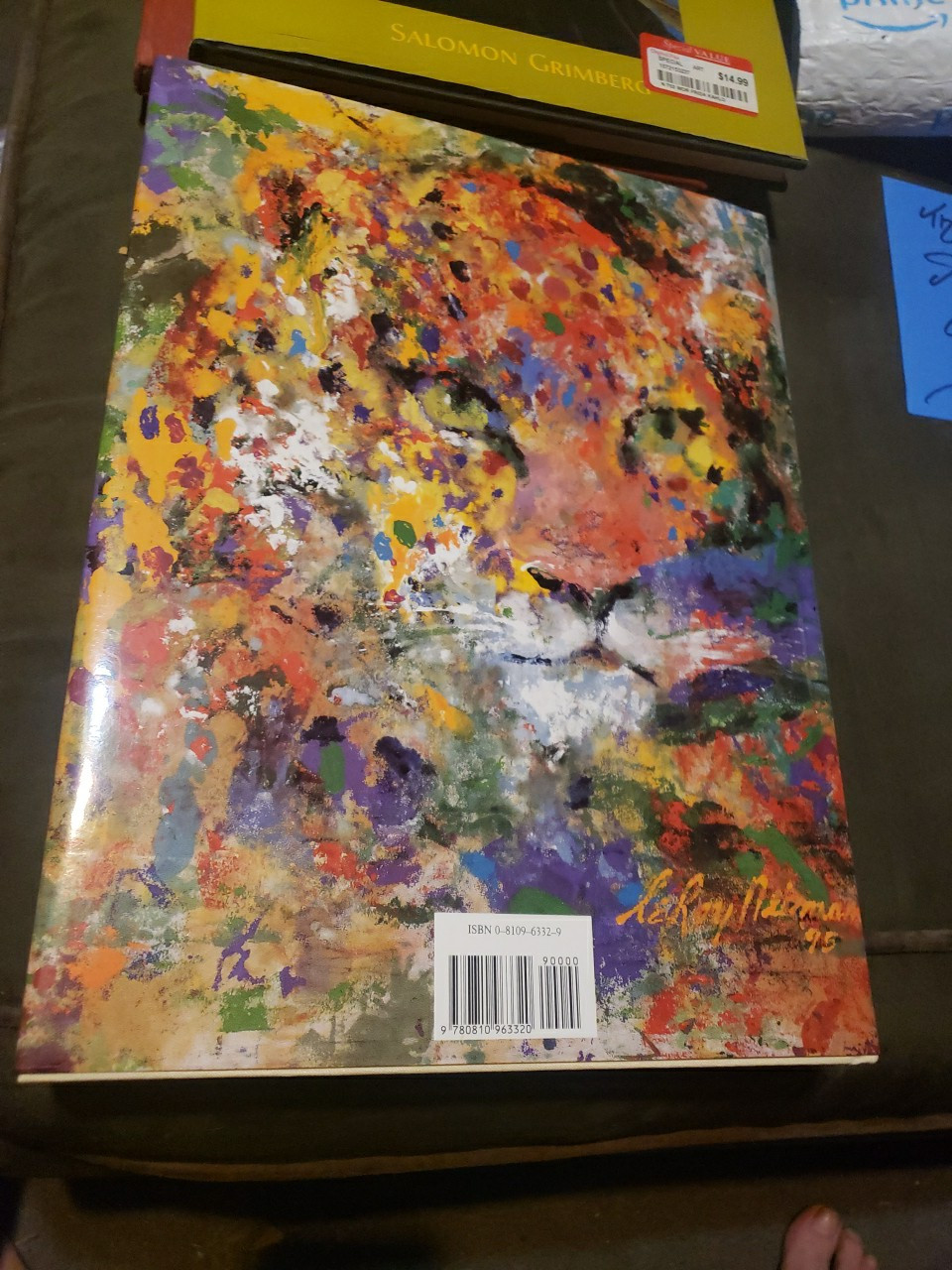 LeRoy Neiman on Safari by LeRoy Neiman (1997, Hardcover) – SIGNED