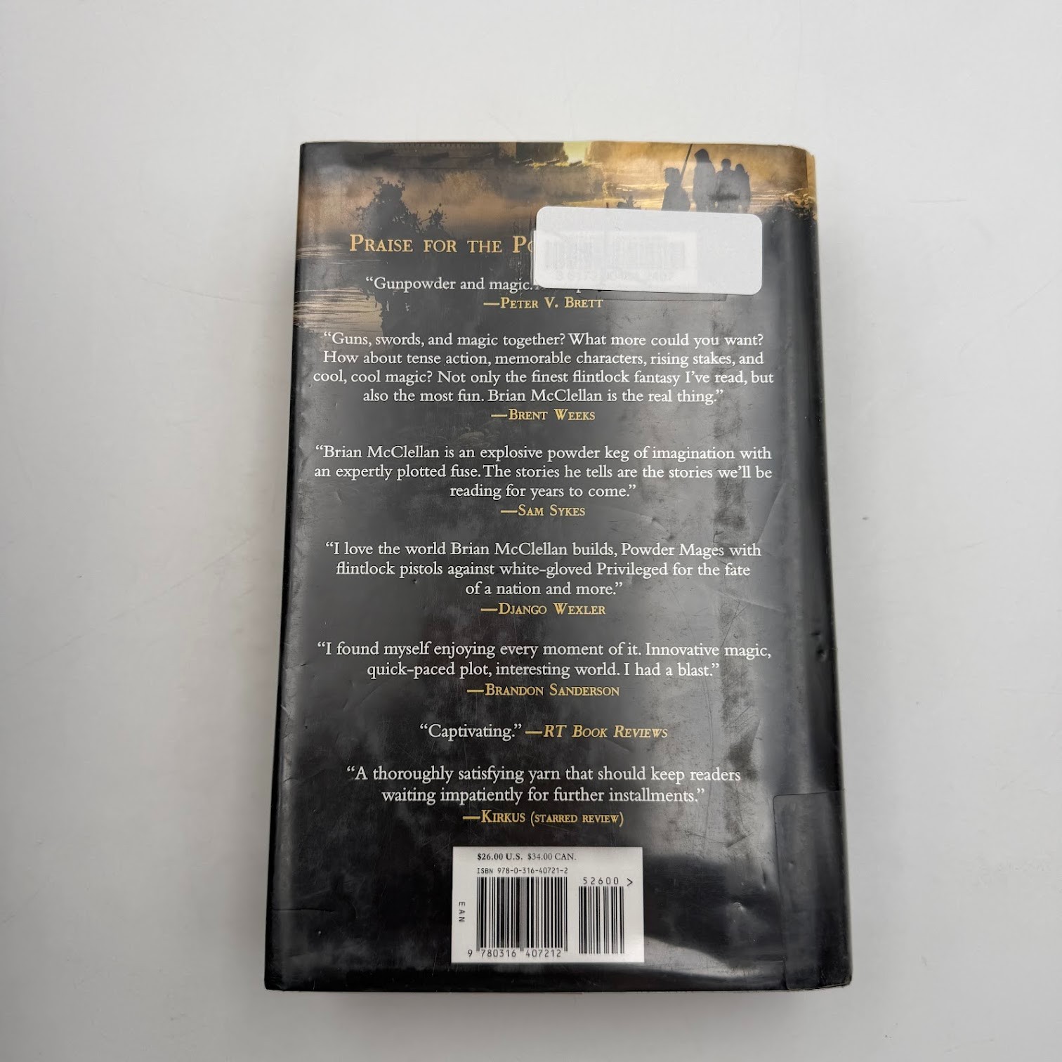 Sins of Empire by Brian McClellan Vol. 1 Gods of Blood and Powder 1st Edition