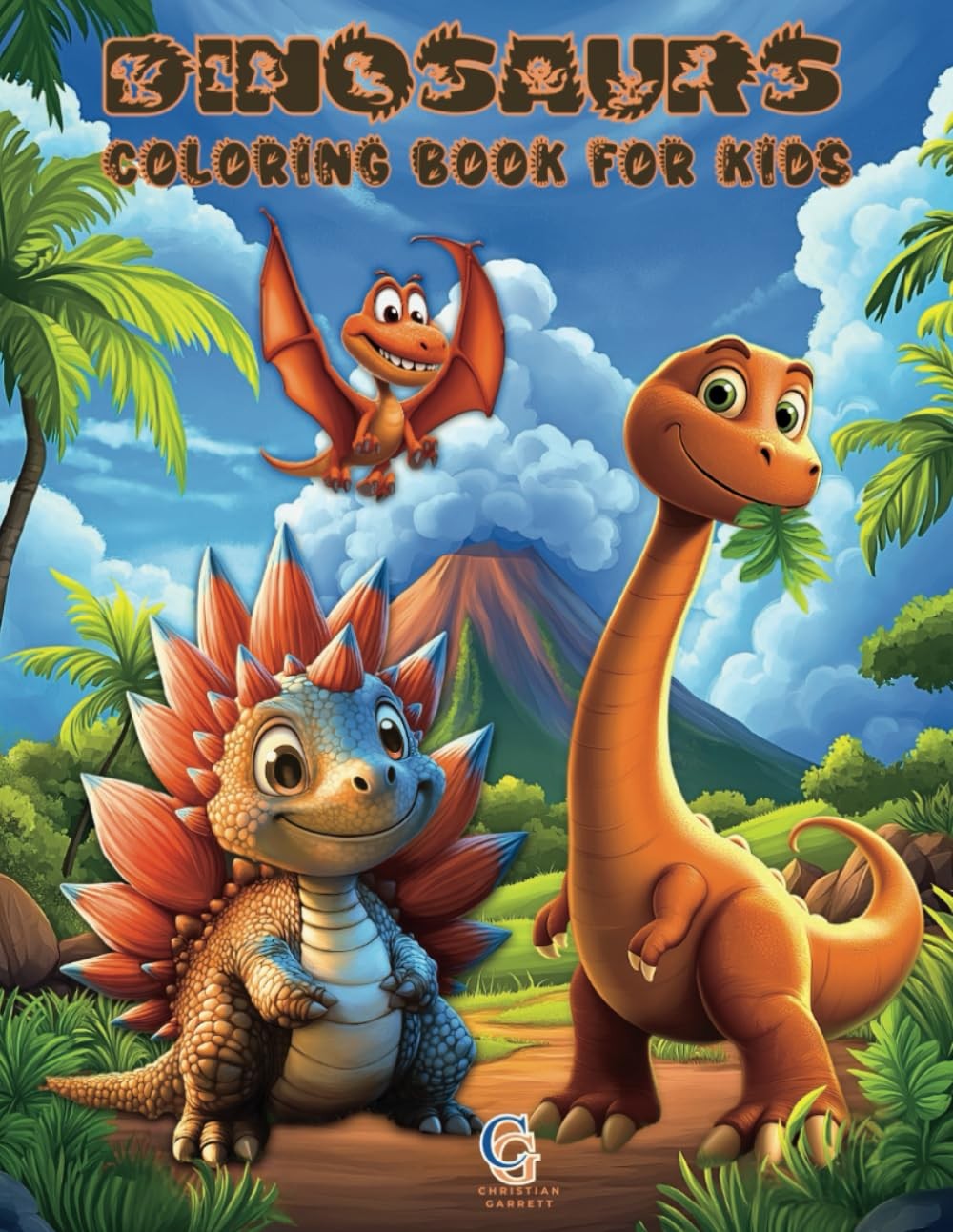Dinosaurs Coloring Book for Kids: Explore 50 Fascinating Dinos Through Fun F…