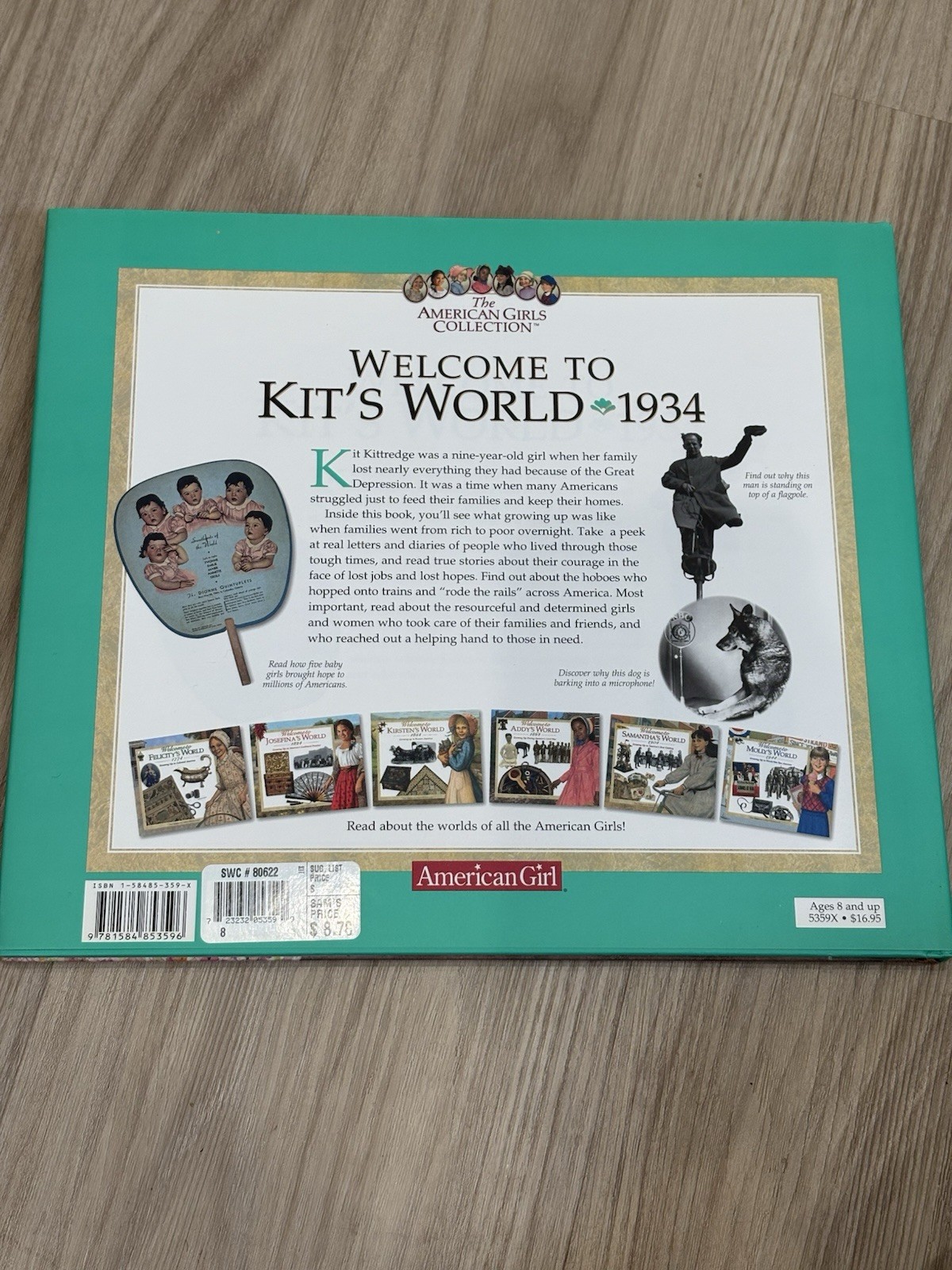 Welcome to Kit’s World 1934 American Girl Doll Collection Great Depression HCDJ