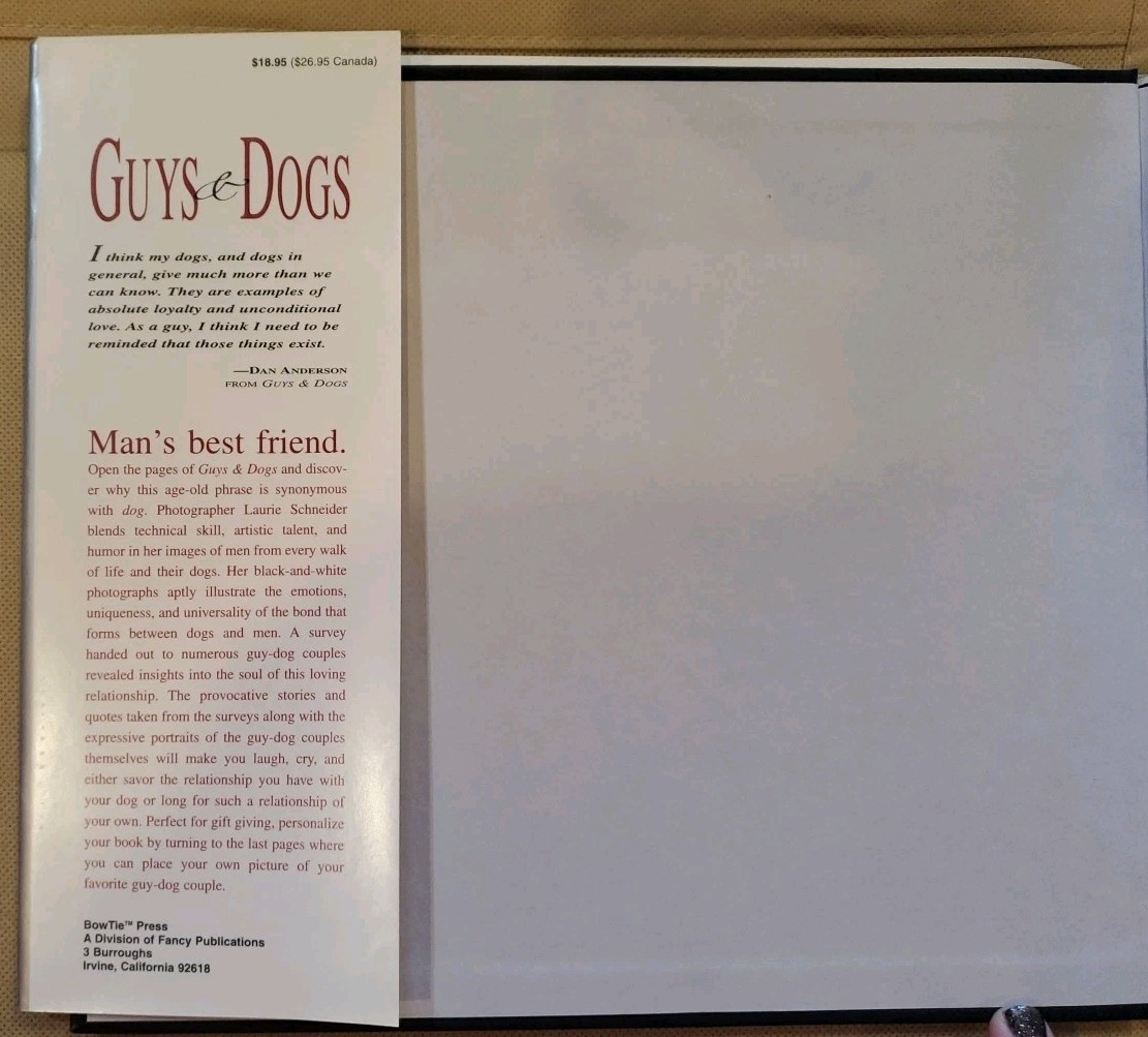 Guys And Dogs By Laurie Schneider