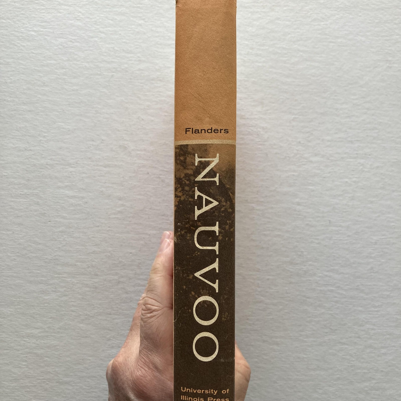 Vintage 1966 Nauvoo Kingdom On Mississippi Robert Flanders Illinois HC DJ Mormon