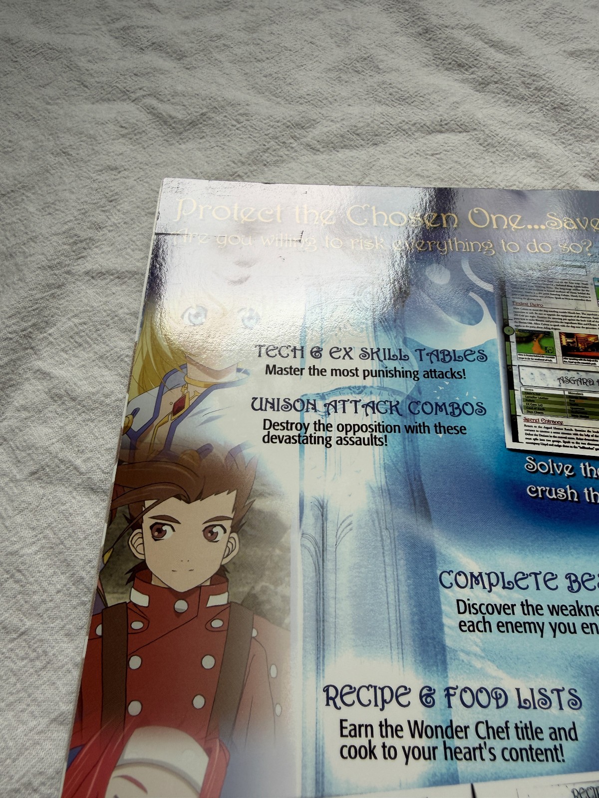 Tales of Symphonia Gamecube Official Strategy Guide – Open – Namco & Brady Games