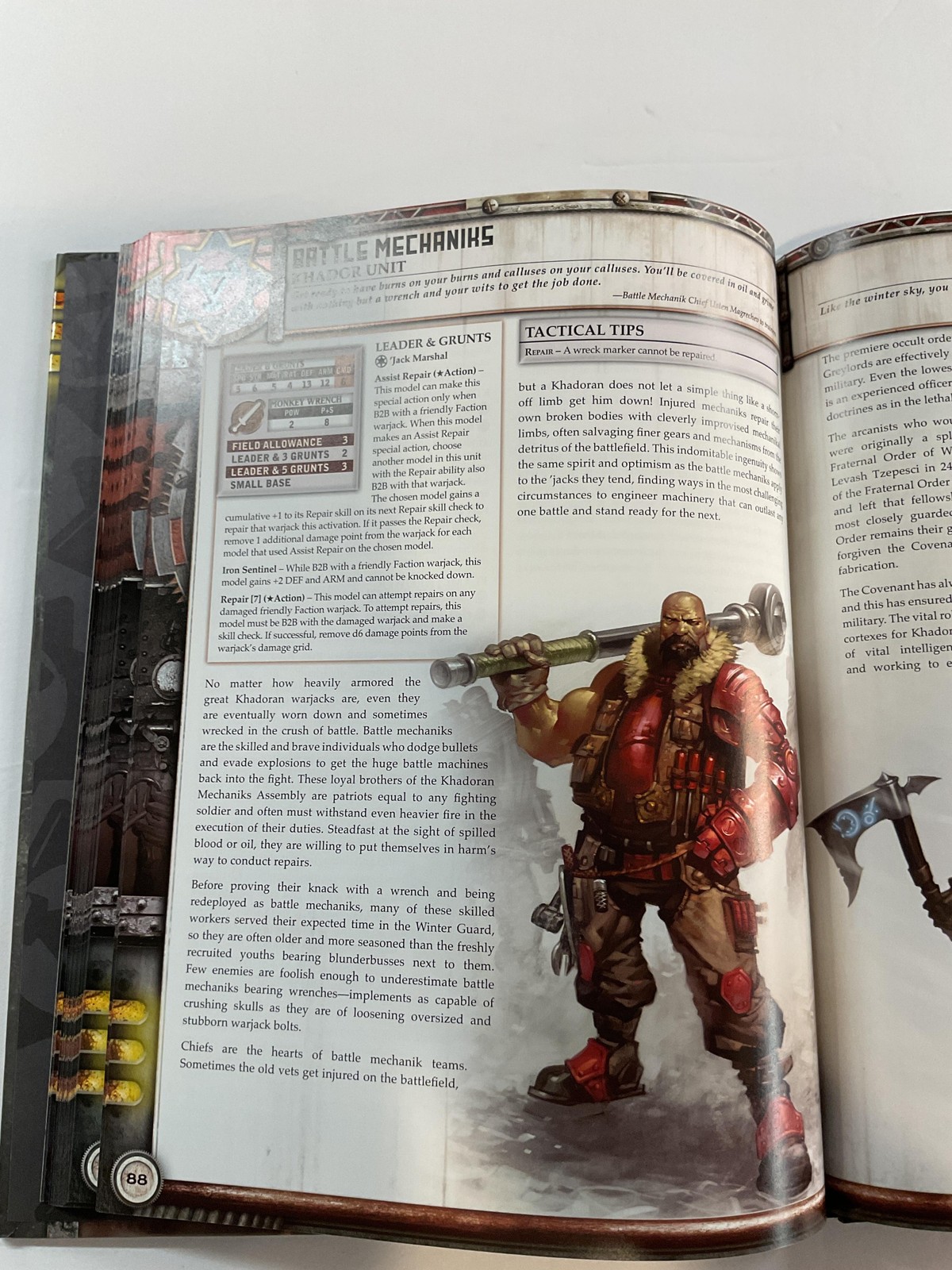 Forces Of WARMACHINE: KHADOR By Privateer Press (English) Hardcover RPG