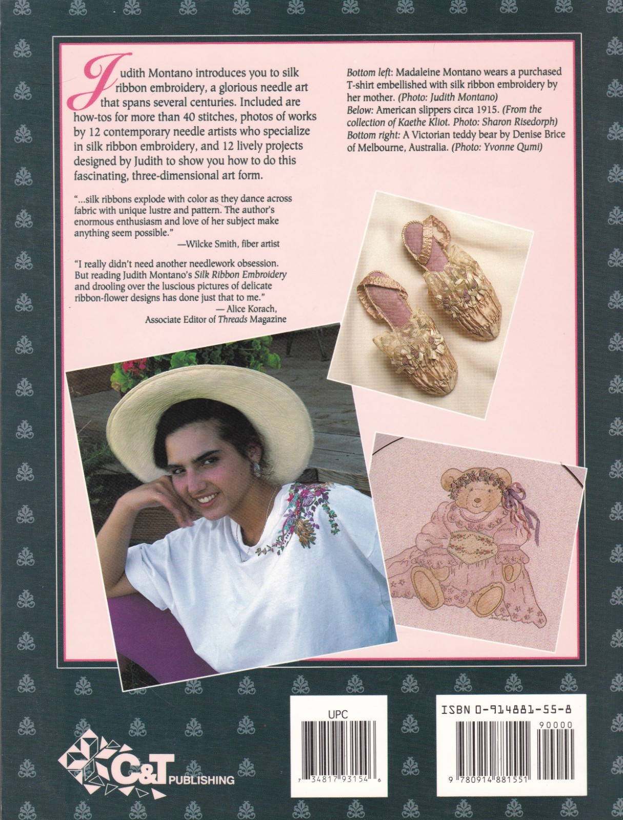 The Art of Silk Ribbon Embroidery by Judith Baker Montano (Paperback)