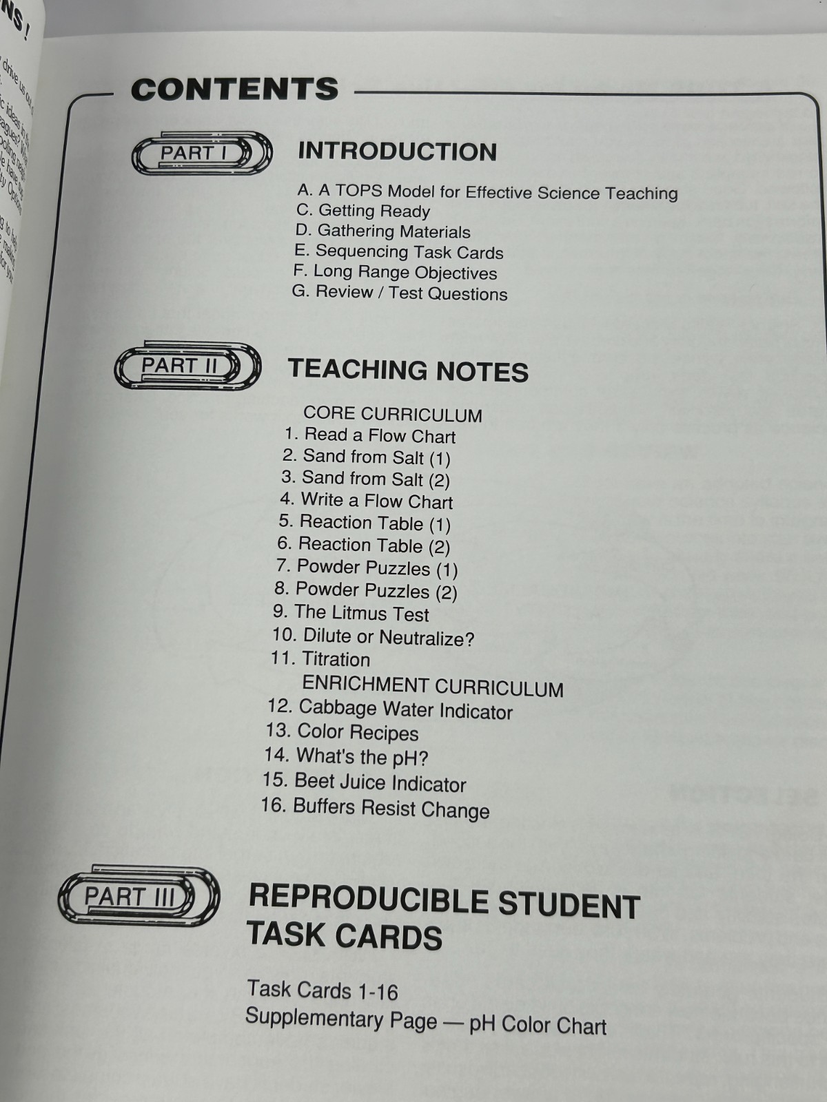 Tops Learning Systems Cohesion/AdhessionTask Cards Grades 7-12 W/ Analysis