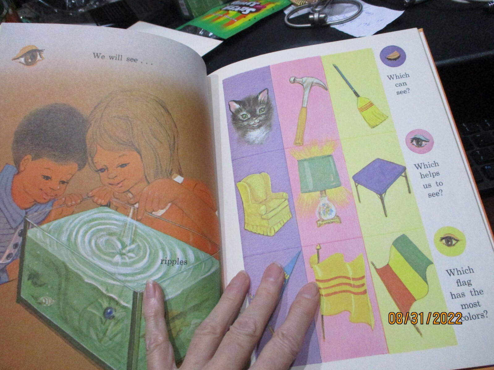 THE FIVE SENSES Benefic Press Reader Like Dick Jane Freestrom Osterberger Blackm