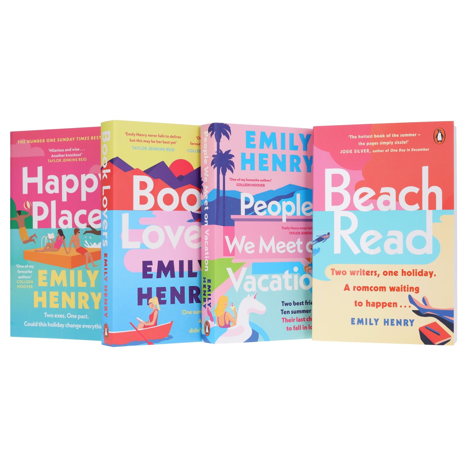 Emily Henry Collection 4 Books Set – Fiction – Paperback