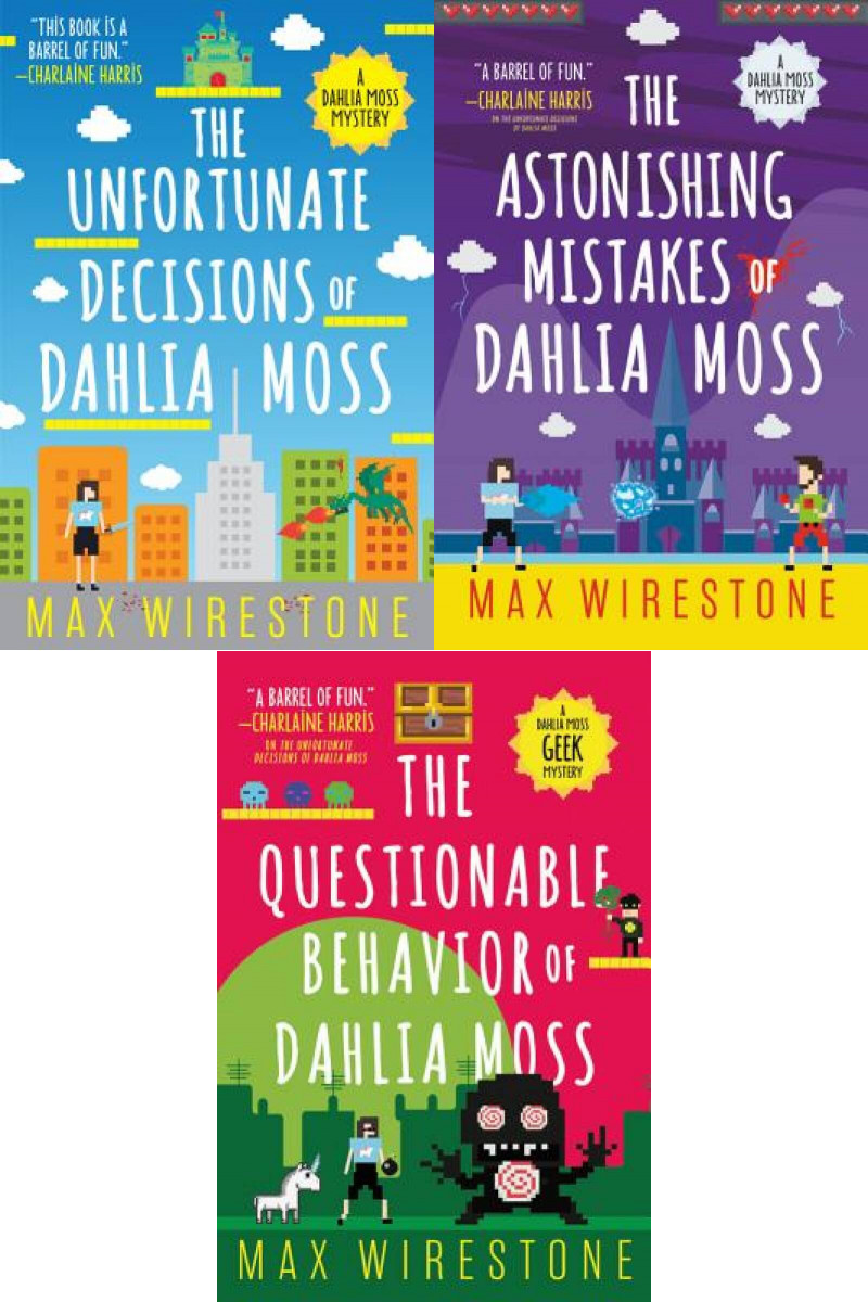 Dahlia Moss Mysteries Series All 3 Books in Paperback