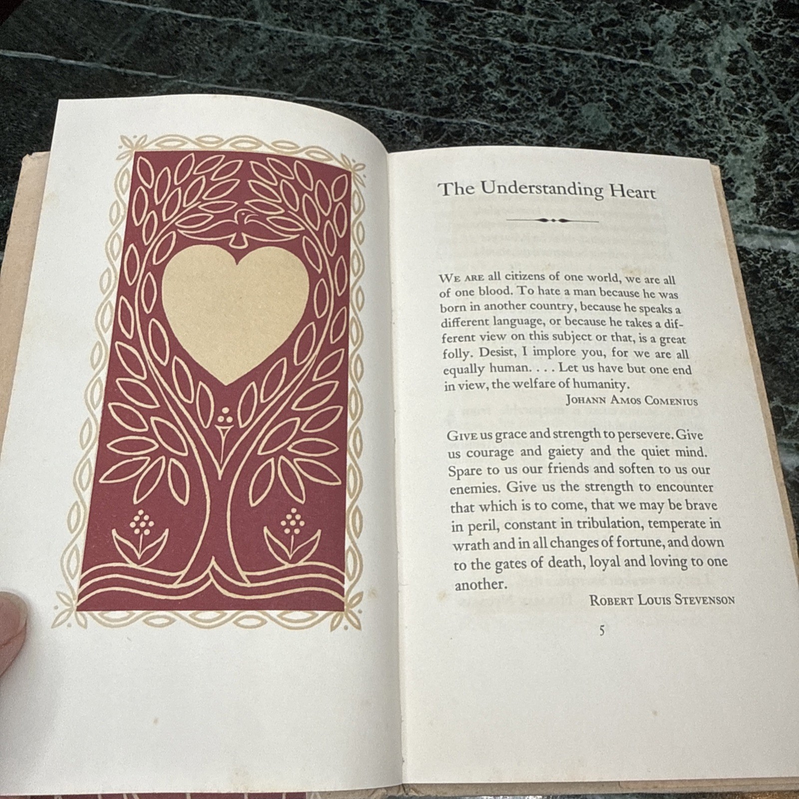 Peter Pauper Press Understanding Heart Louise Bachelder HCDJ 1966