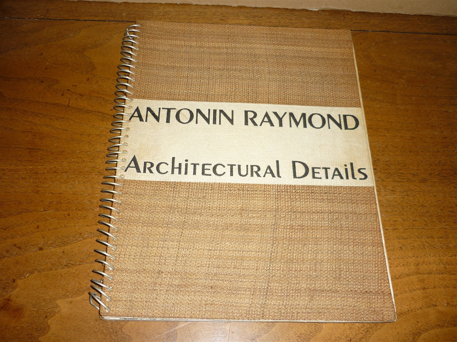 Antonin Raymond Architectural Details 1938. 3rd ptg. VG+copy in VG card slipcase
