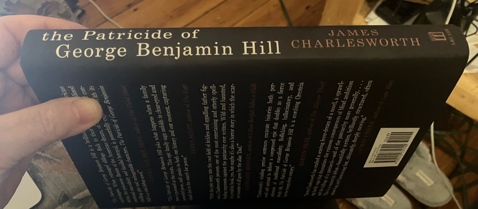 The Patricide of George Benjamin Hill by James Charlesworth : Signed HCDJ Book