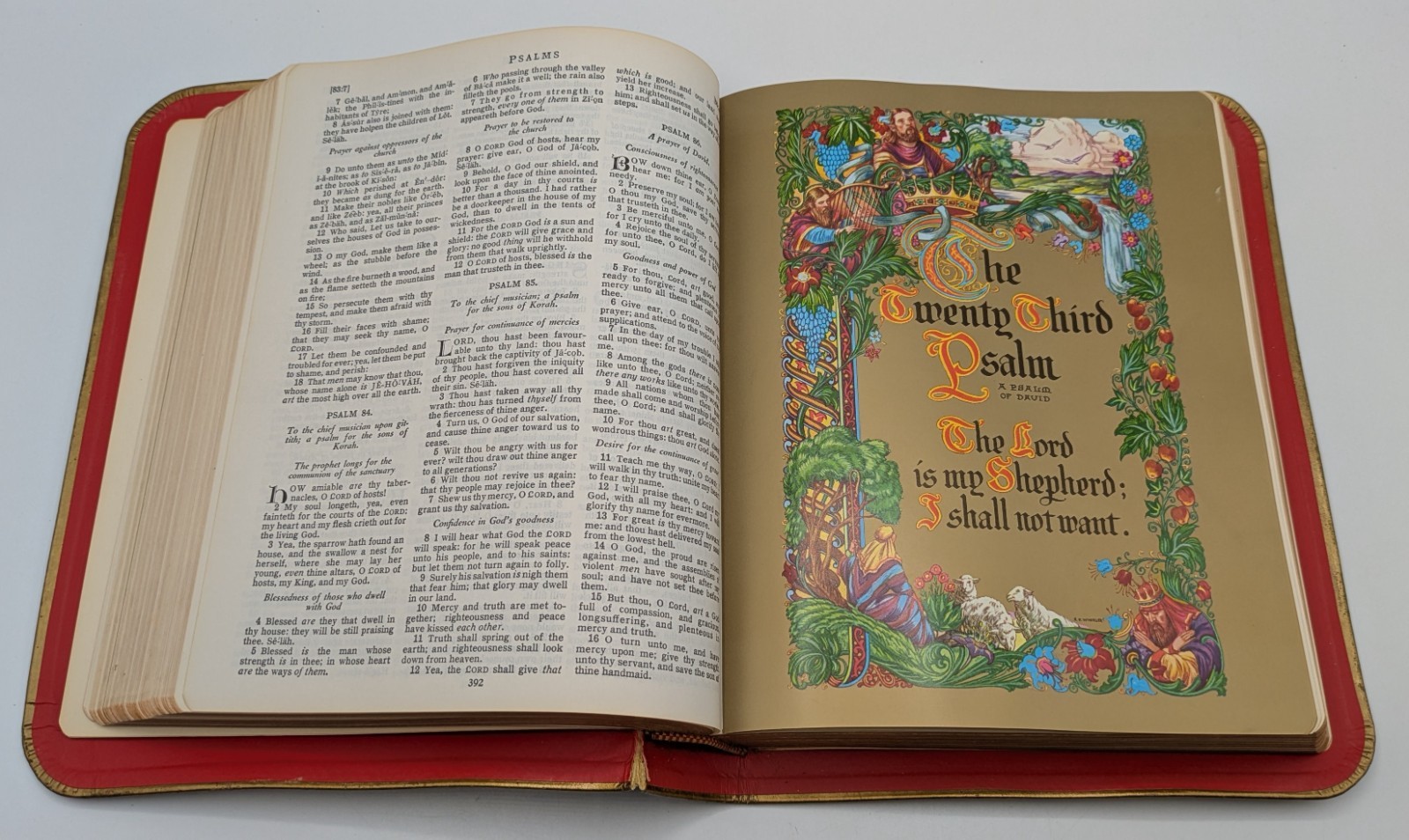1973 Holy Bible Family Reading Edition King James Version Excellent Unused