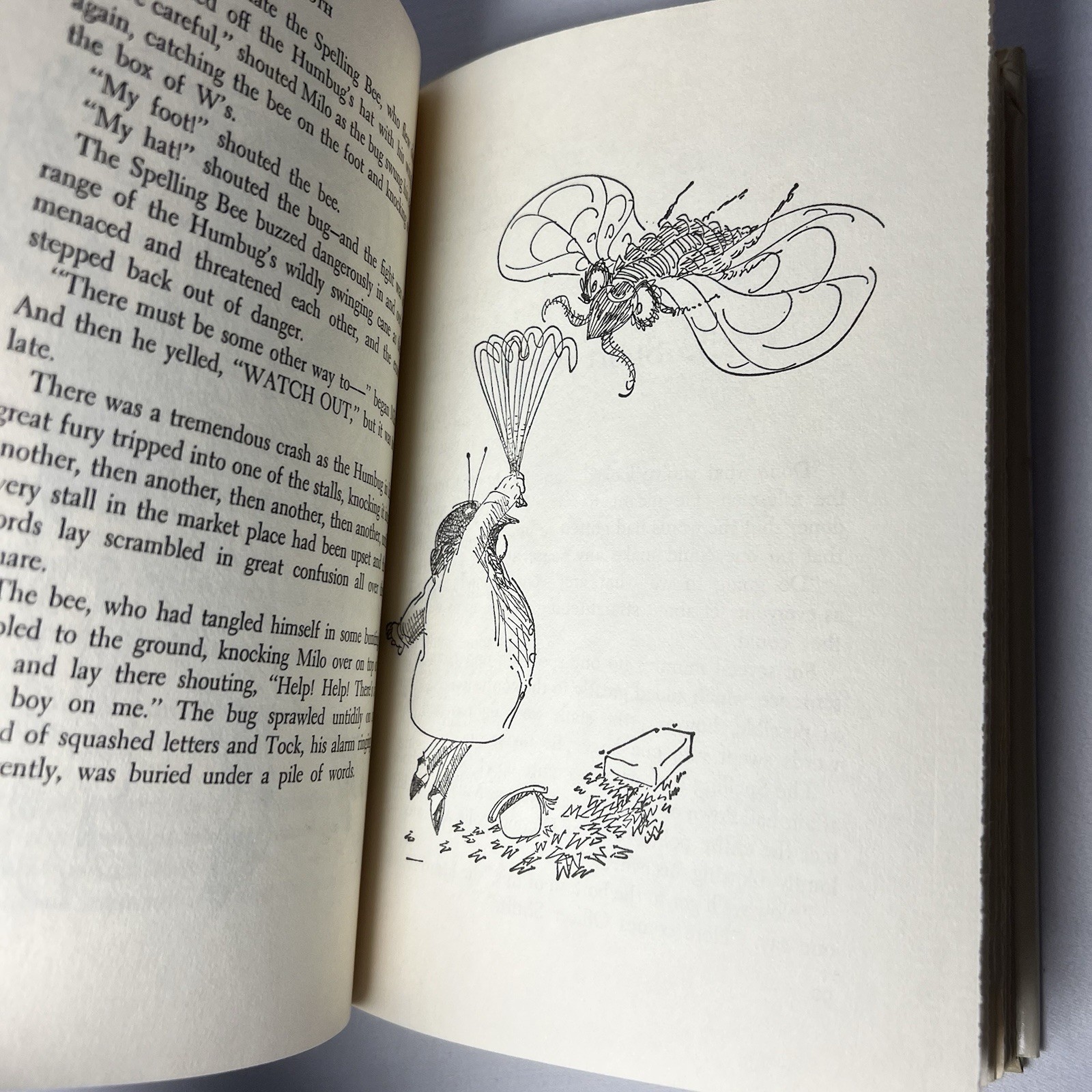 The Phantom Tollbooth by Norton Juster HC Book Club Edition Illus Feiffer 1961