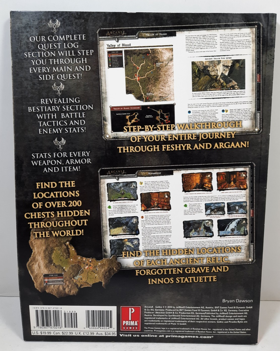 Arcania Gothic 4 Official Strategy Guide Prima