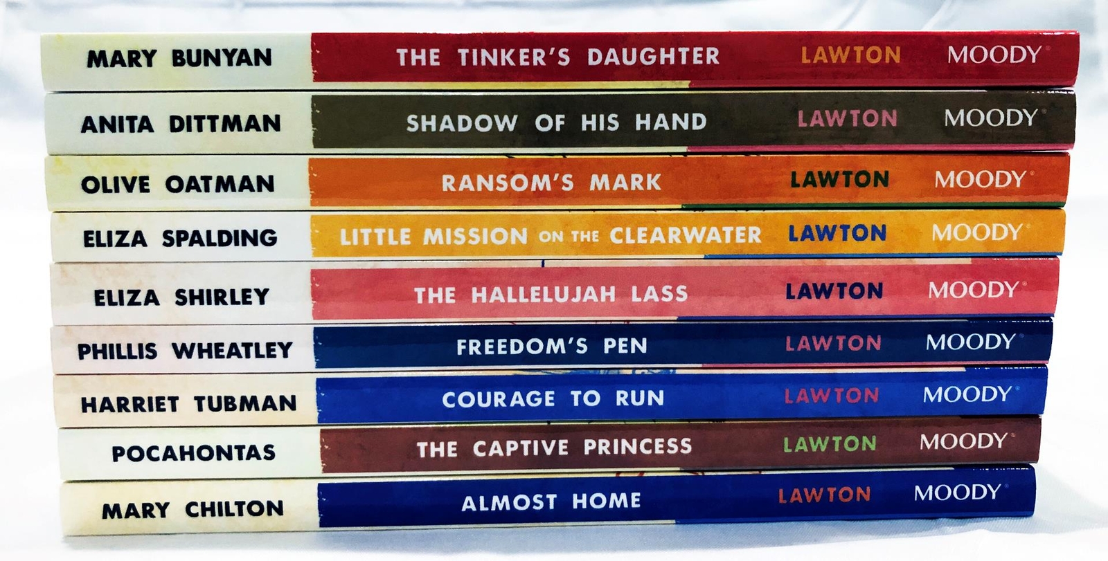 New DAUGHTERS OF THE FAITH Complete Set of 9 Paperbacks Lawton Moody Press