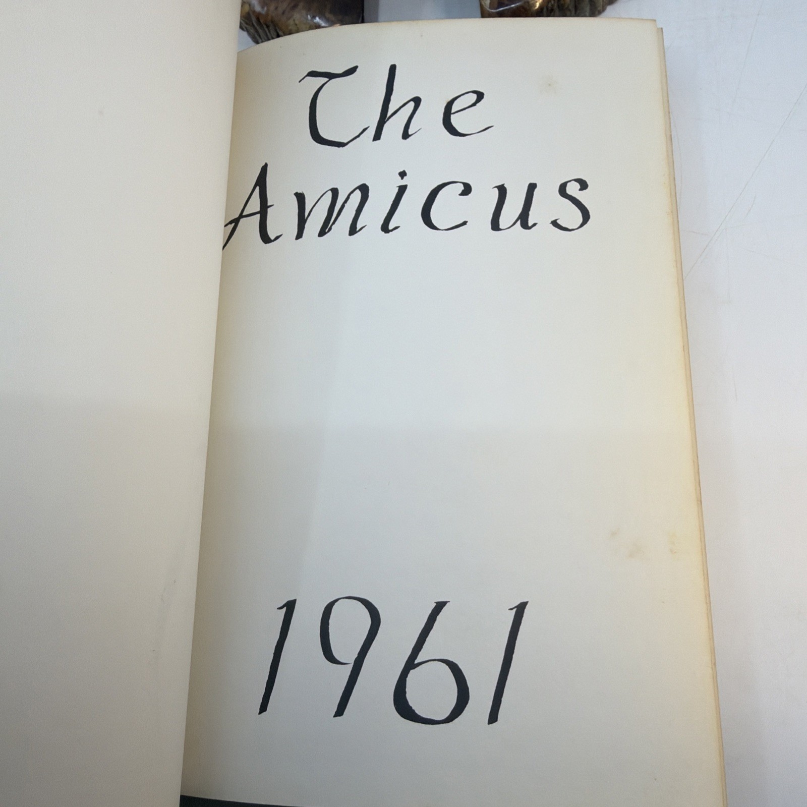 1961 AMICUS Wesley College Yearbook Author Louise Lad Copy (AI142)
