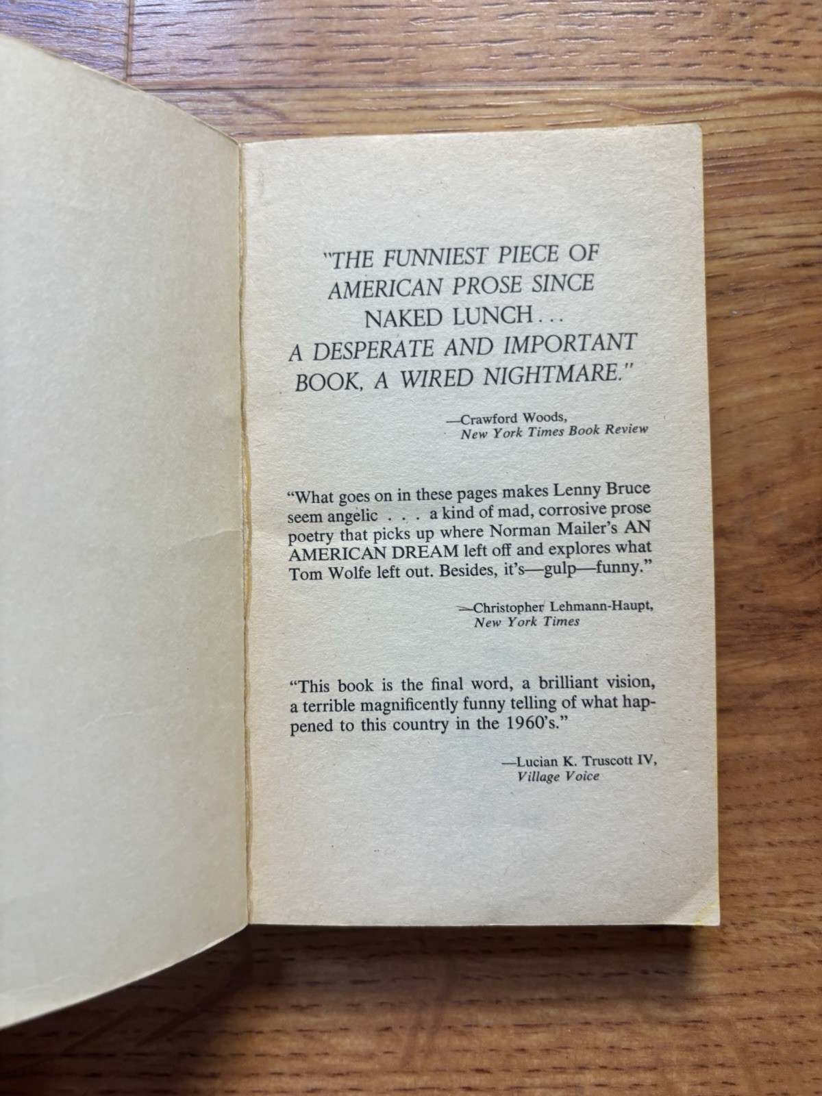 Fear and Loathing in Las Vegas by Hunter S. Thompson (PB, 1971) Popular Library
