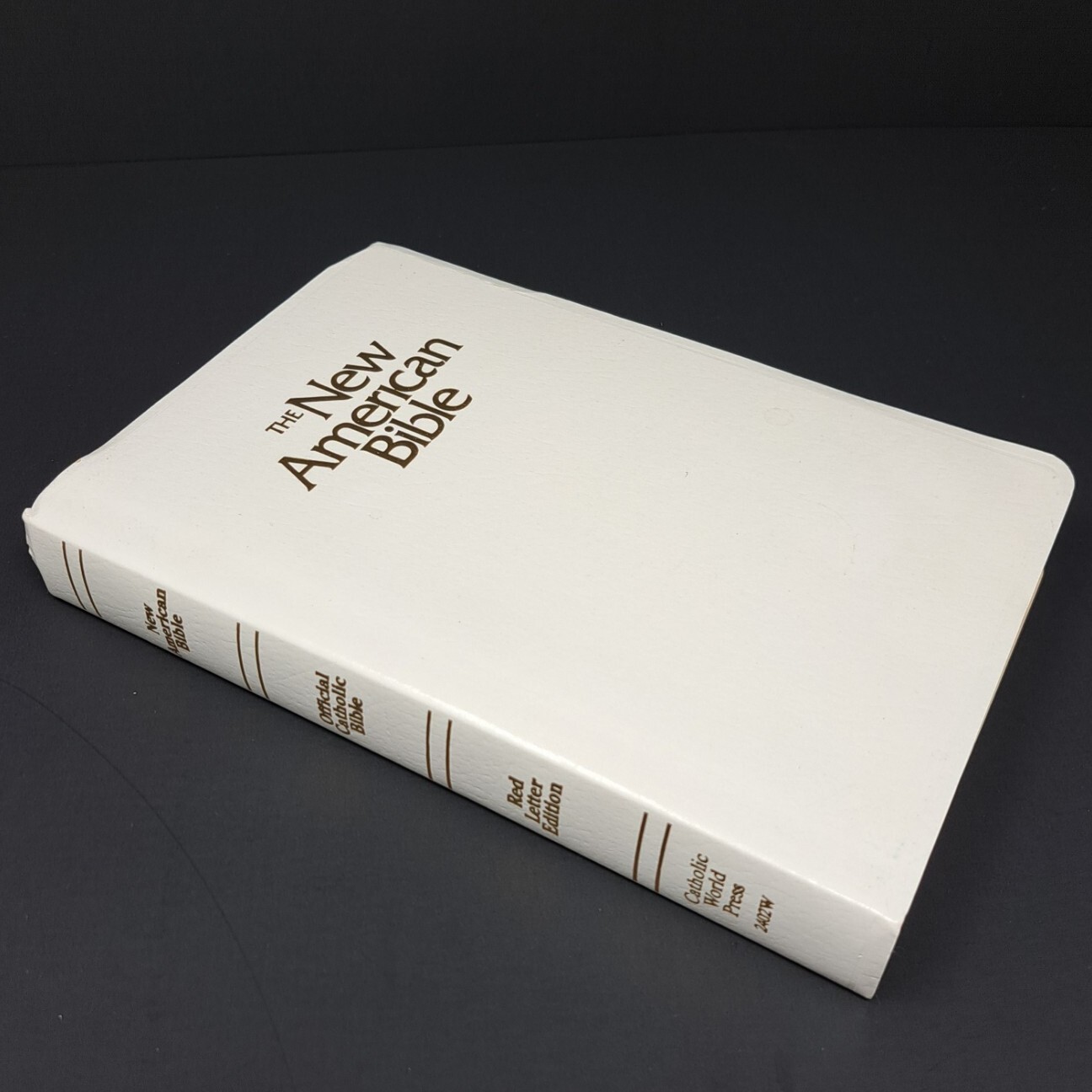 New American Bible Official Catholic Red Letter Ed World Press 2404W No Writing