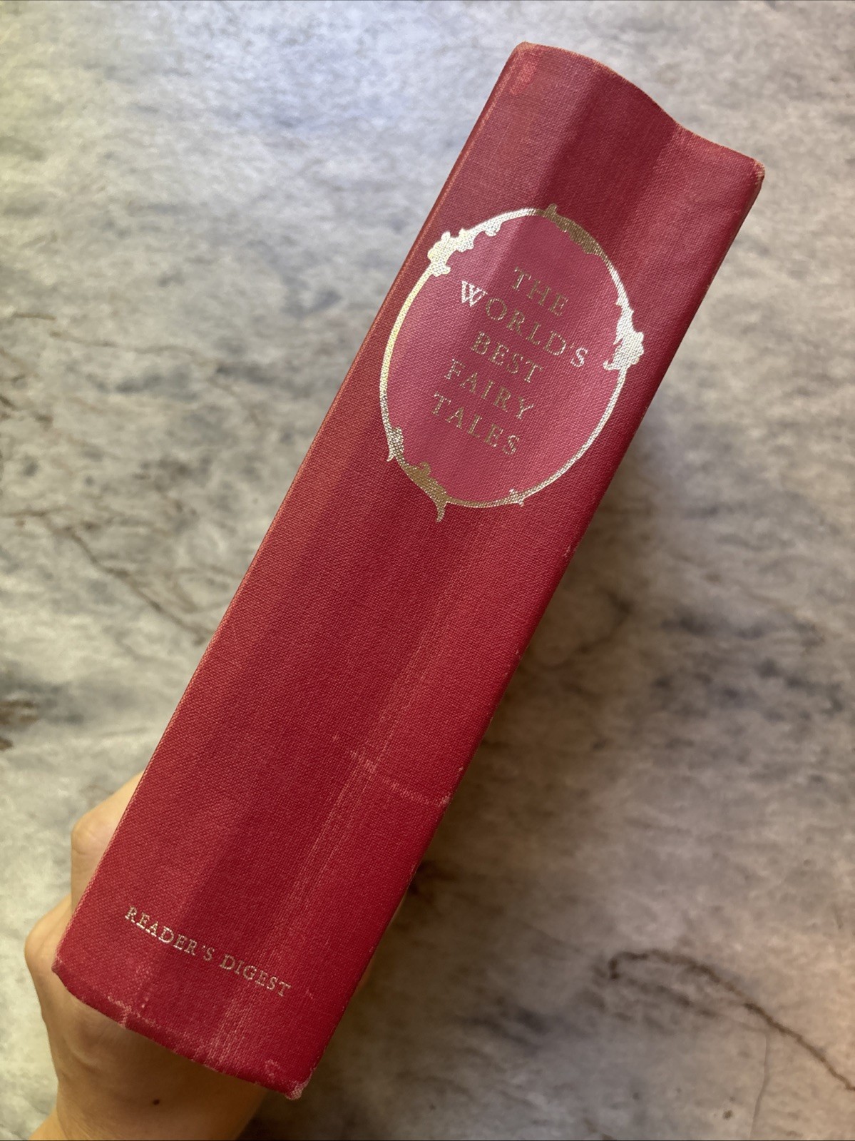 Vintage 1967 Readers Digest Worlds Best Fairy Tales Red Hardcover RD Anthology