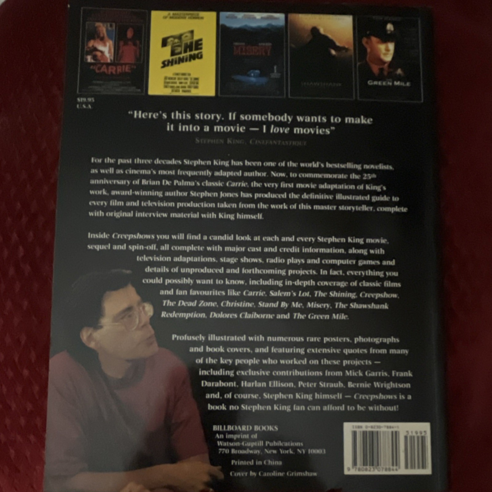 Creepshows: The Illustrated Stephen King Movie Guide Paperback Horror Guide
