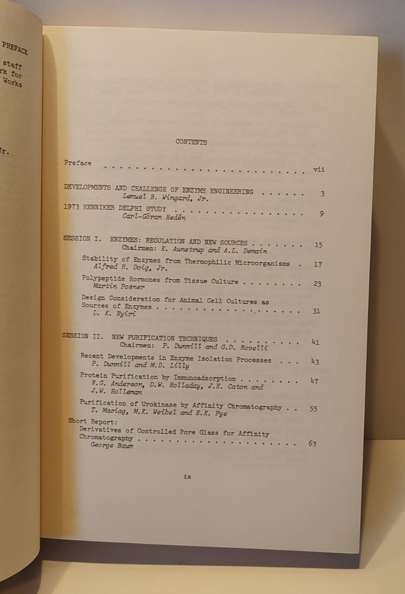 Enzyme Engineering Volume 2 by E. Kendall Pye and Lemuel B. Wingard, Jr. 1974