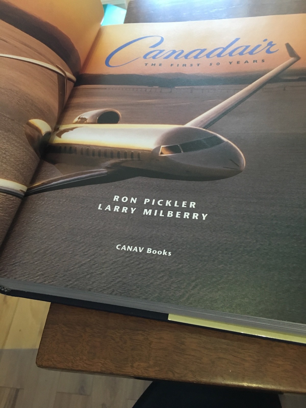 CANADAIR THE FIRST FIFTY YEARS, 392 PAGES HARDCOVER WITH SLEEVE, 1995