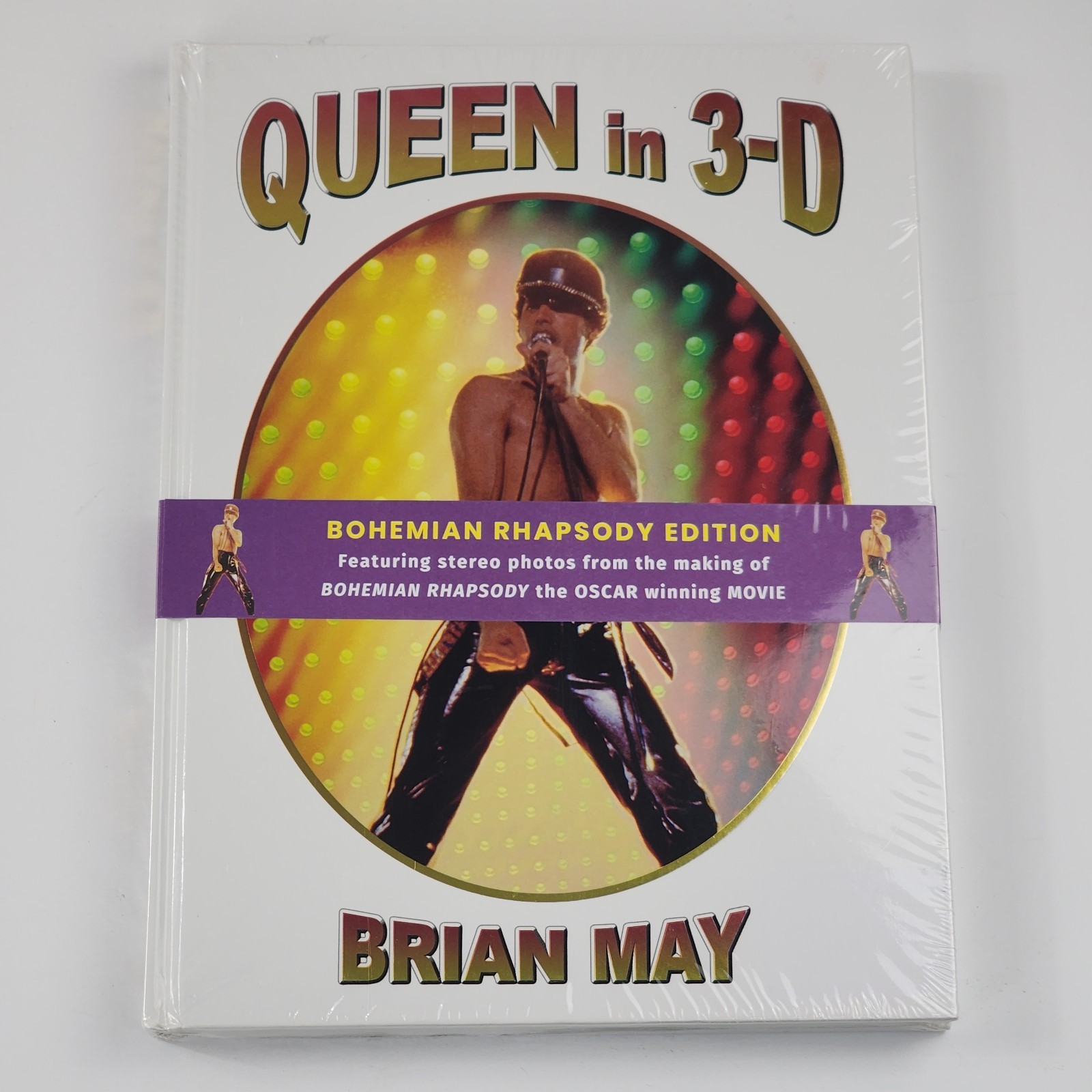 Queen in 3-D: Bohemian Rhapsody Edition by Brian May Band History Photo Book New