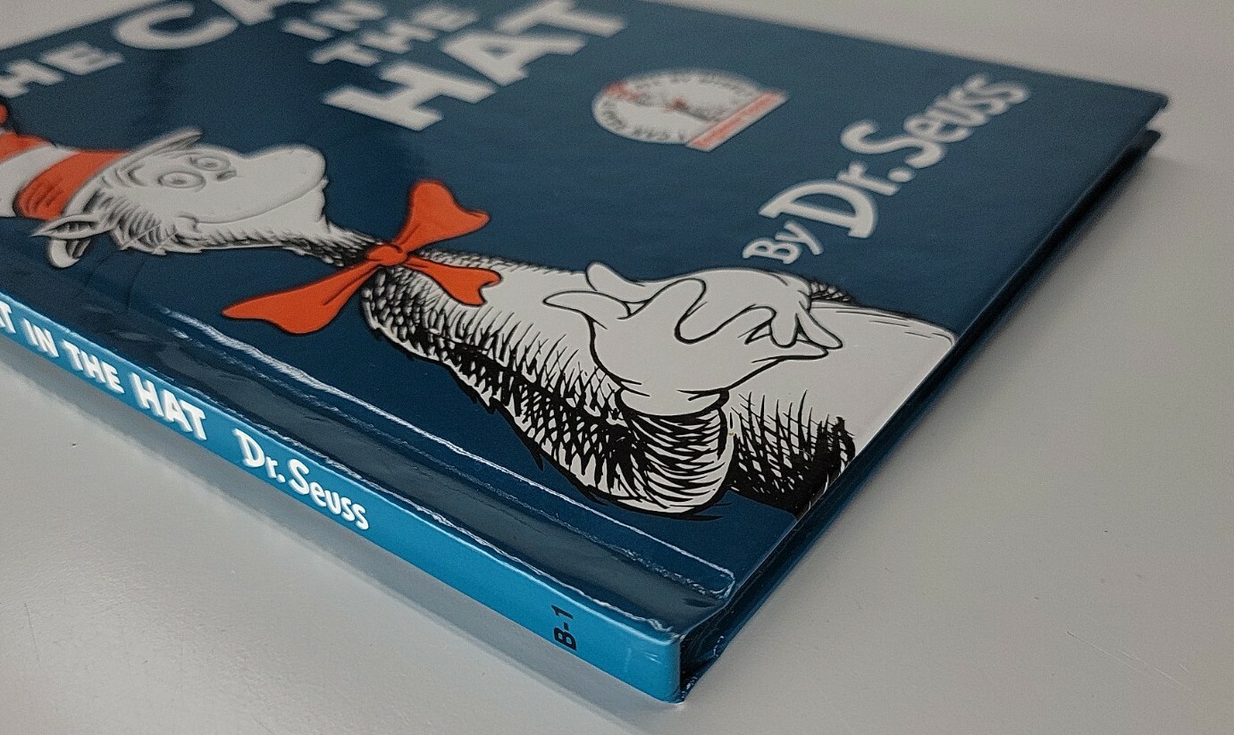 The Cat in the Hat – Hardcover By Dr. Seuss – EXCELLENT 7″x 9″ Beginner Books