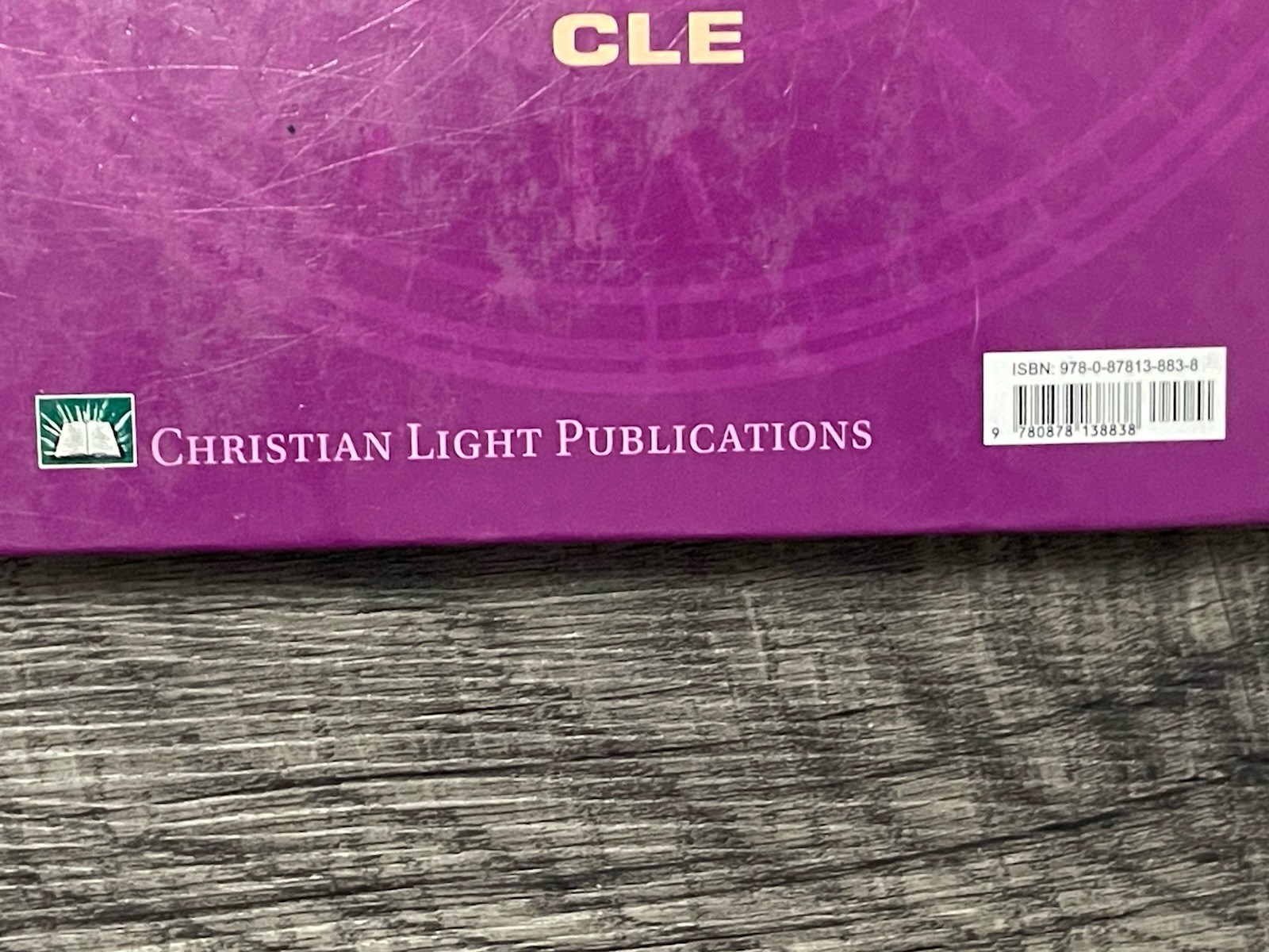 Christian Light Education Mathematics 4 Math Around the World Hardcover CLE