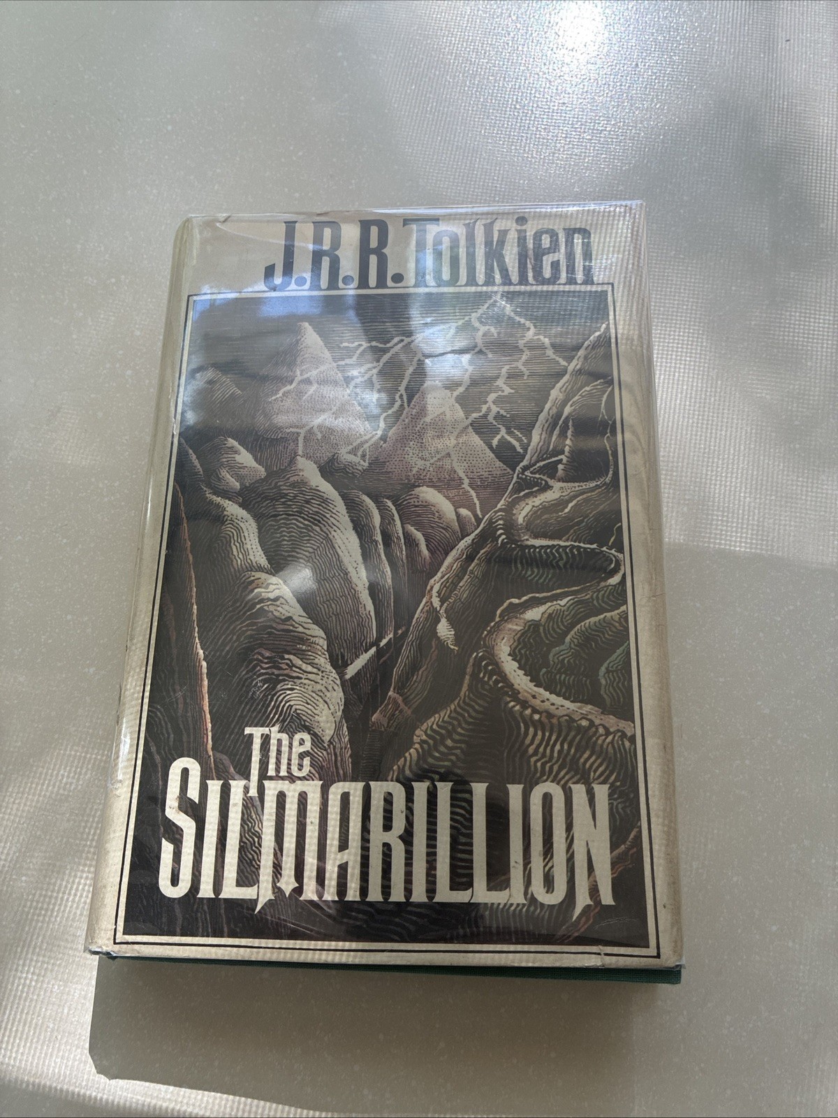 The Silmarillion by JRR Tolkien (First American Edition, First Printing w/ Map)