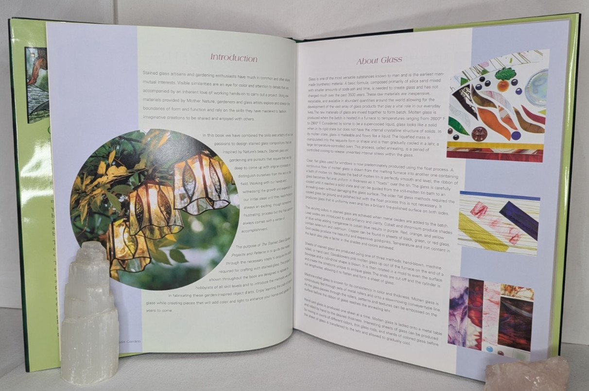 Stained Glass Garden: Projects and Patterns by Pat Torlen and George Shannon VG