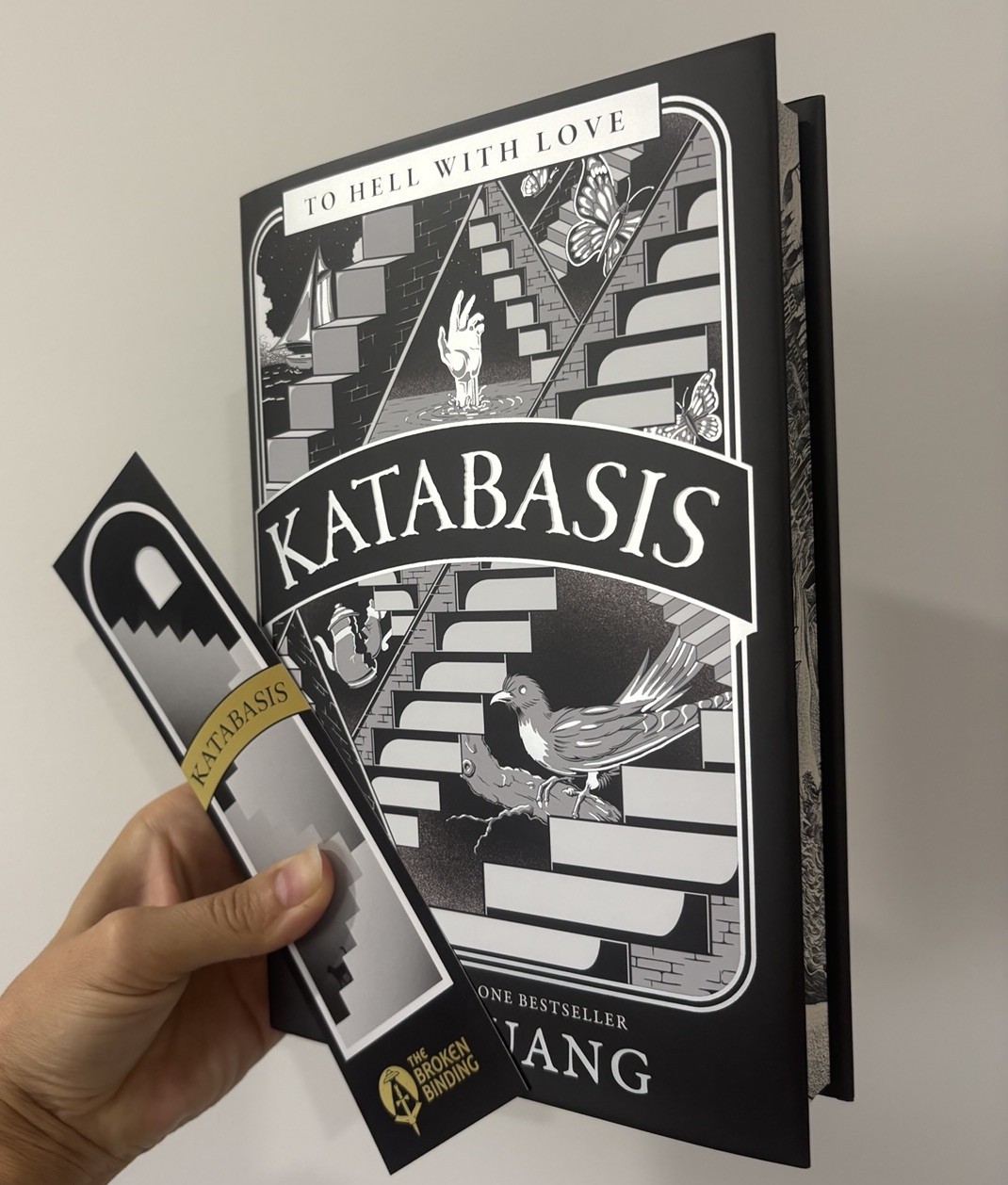 TBB Katabasis by R. F. Kuang Special Edition hardback Sprayed Edges New