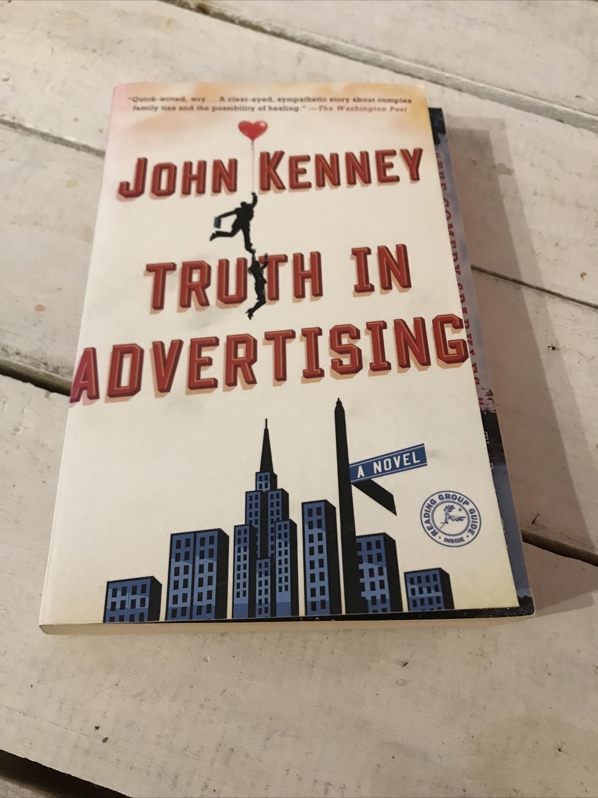 Truth in Advertising John Kenney Paperback Satirical Novel Bestseller