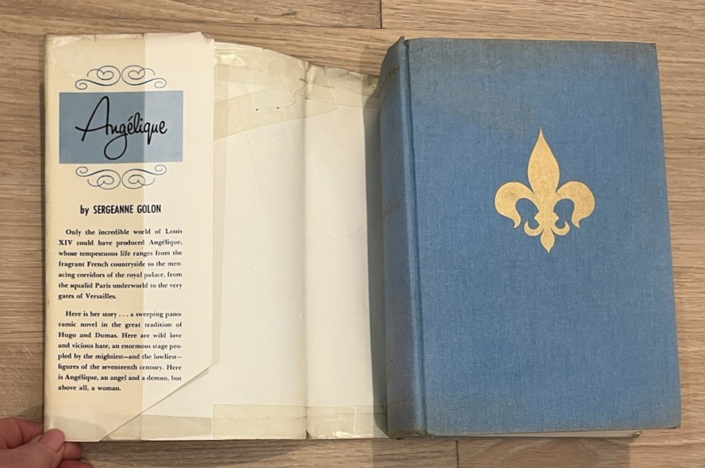 Angelique By Sergeanne Colon Vintage French Romance Novel 1958