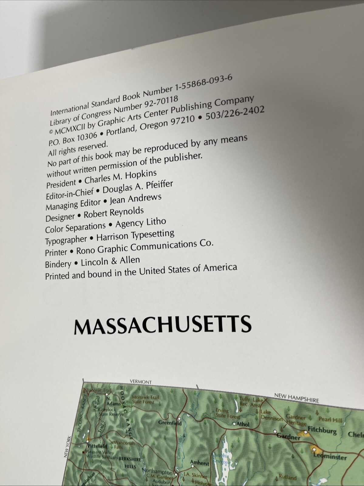 Massachusetts – Hardcover By Hale, Robert – GOOD