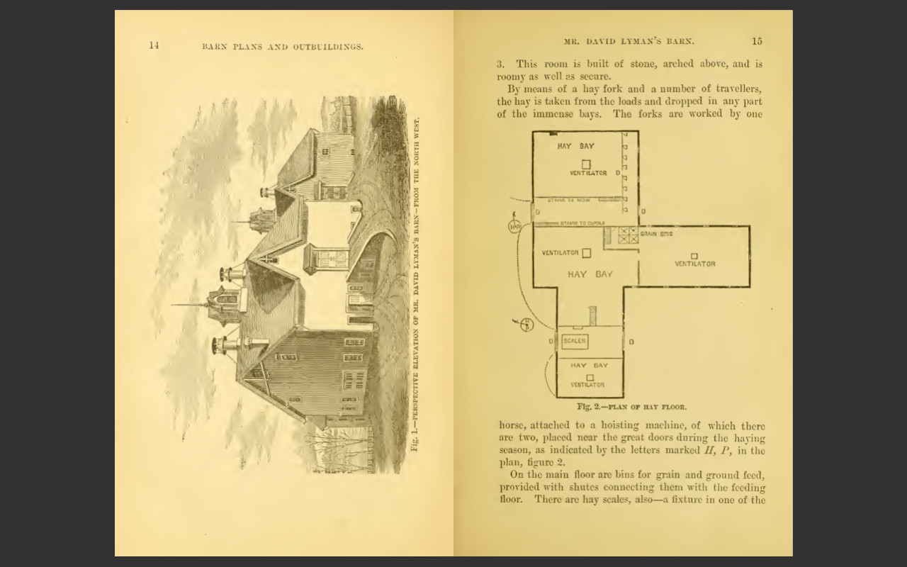 Barn Plans and Outbuildings: 257 Illustrations (1881 Edition) PDF E-Book CD-ROM