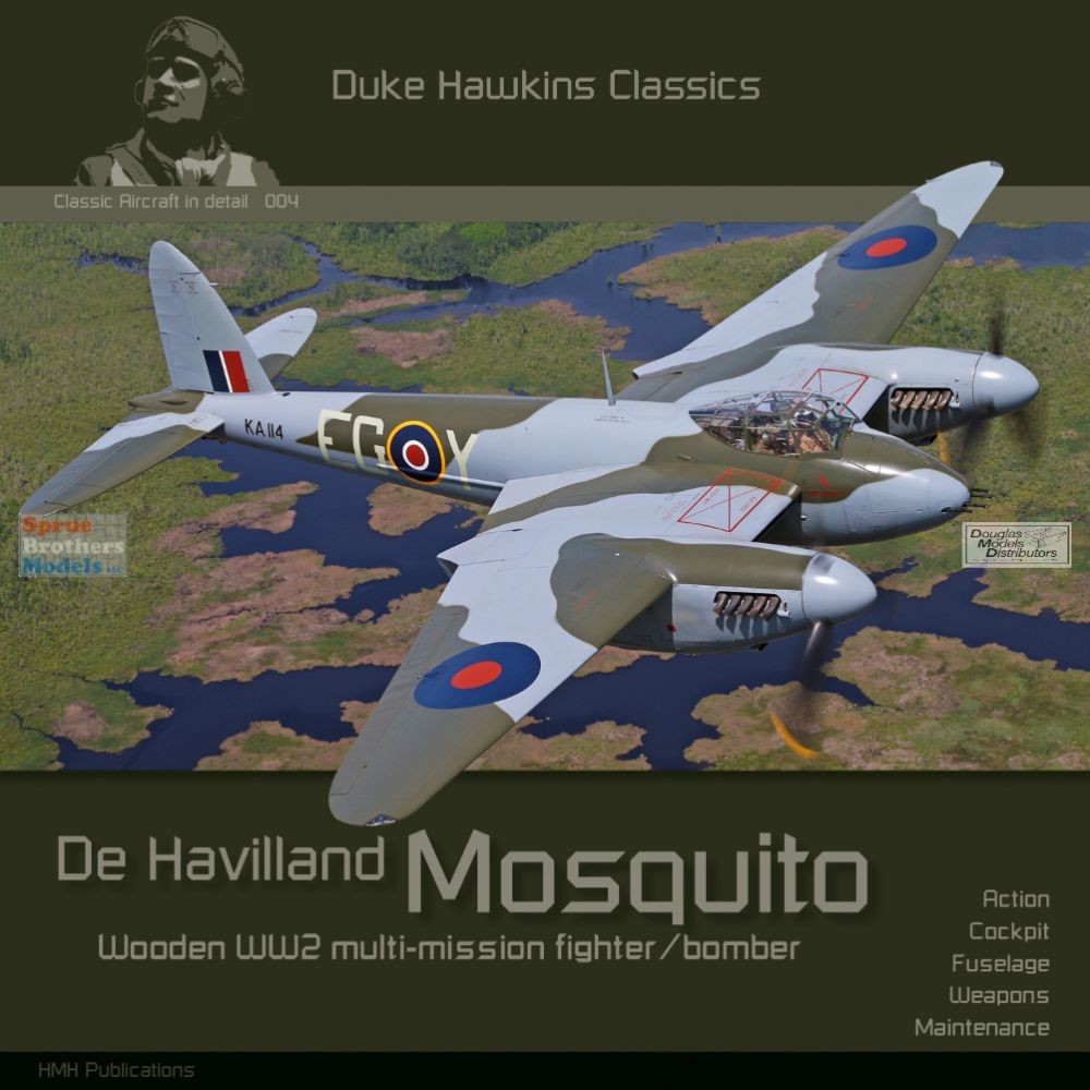 DHBDHC004DHC Duke Hawkins Classic Book – DeHavilland Mosquito