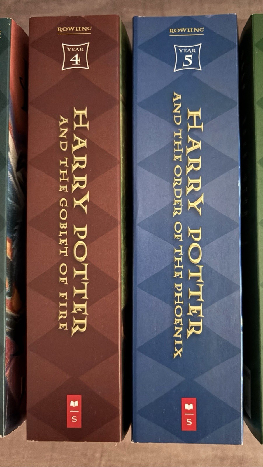 Harry Potter The Complete Series Box Set by J.K. Rowling, Paperback, English