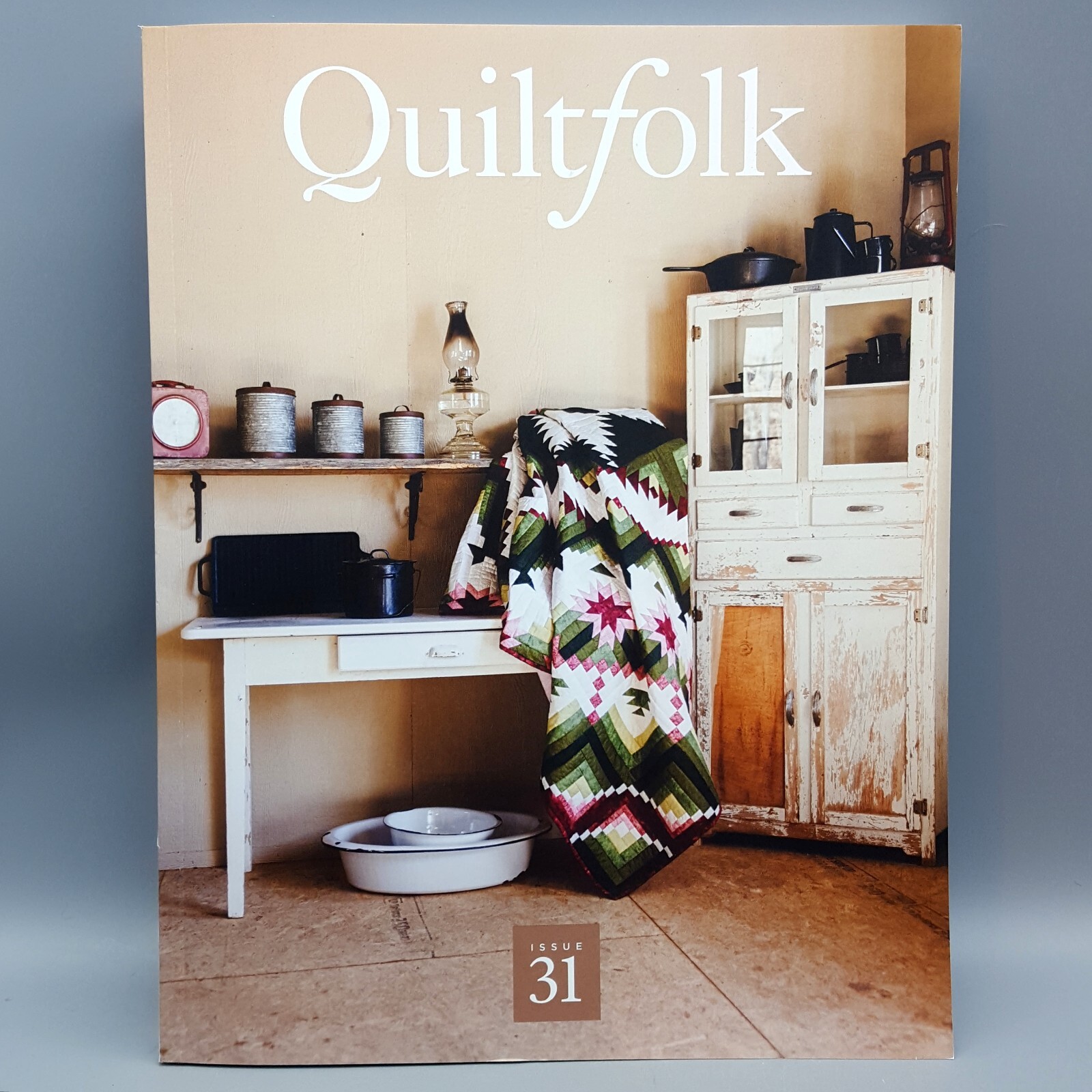 2024 3 out of 4 QUILTFOLK Magazines #30 31 32. Excellent Used, Ad-Free, Quilting