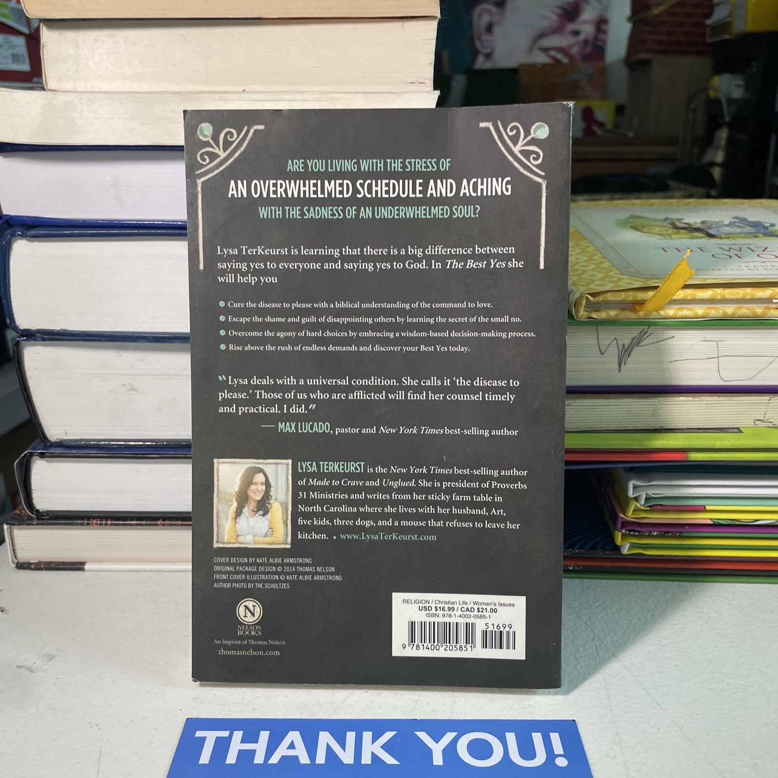 Best Yes by Lysa Terkeurst (2014, Trade Paperback)